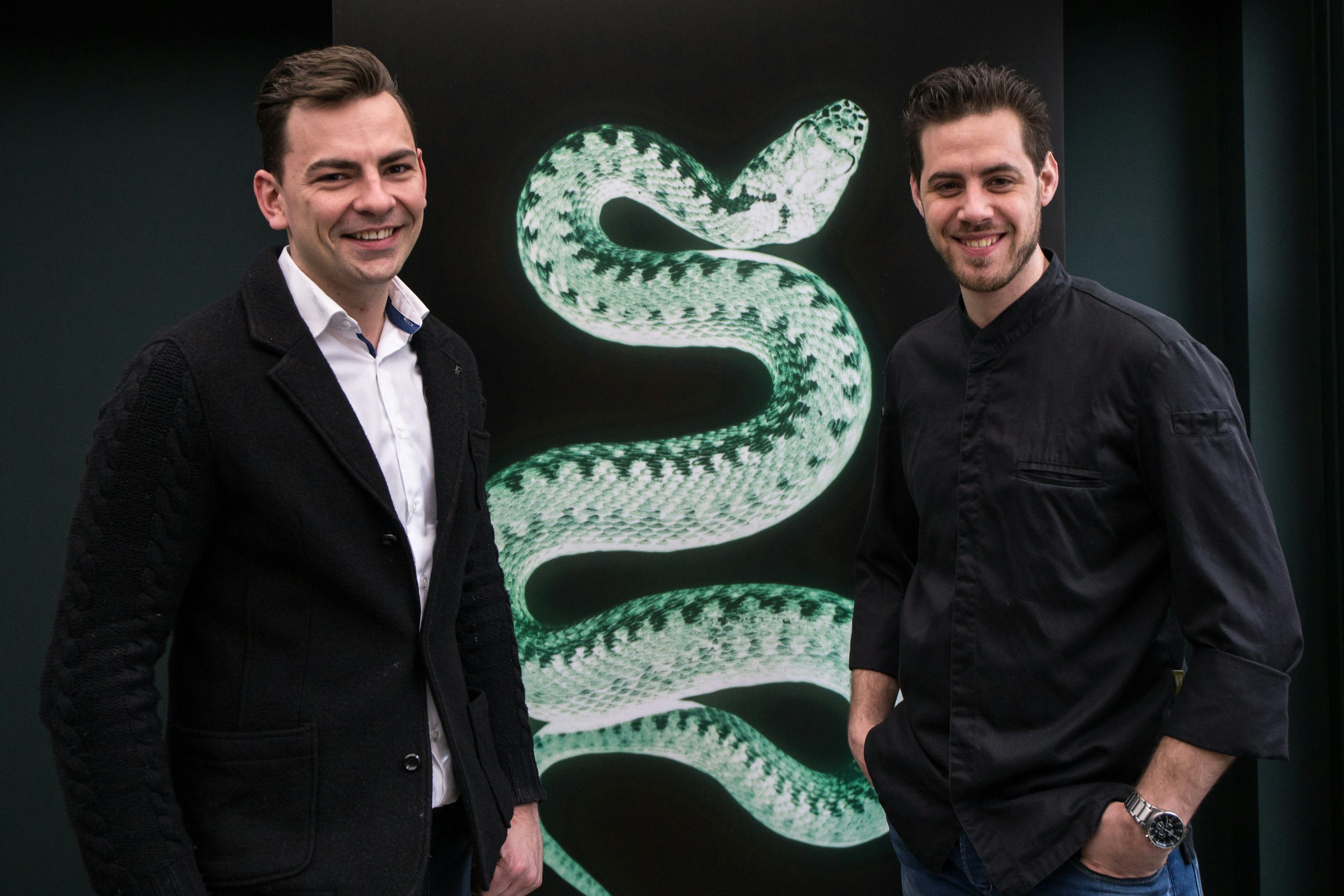 Robin Groos en Herman Cooijmans