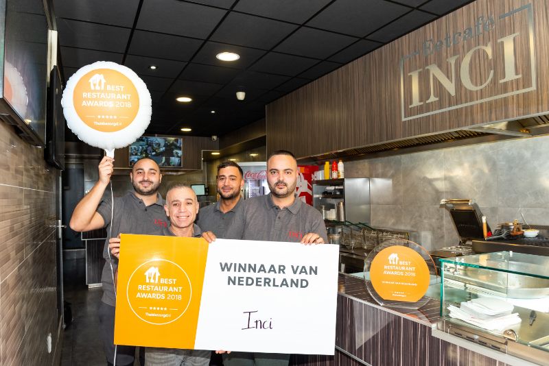 Inci uit Rotterdam verkozen tot beste bezorgrestaurant van Nederland