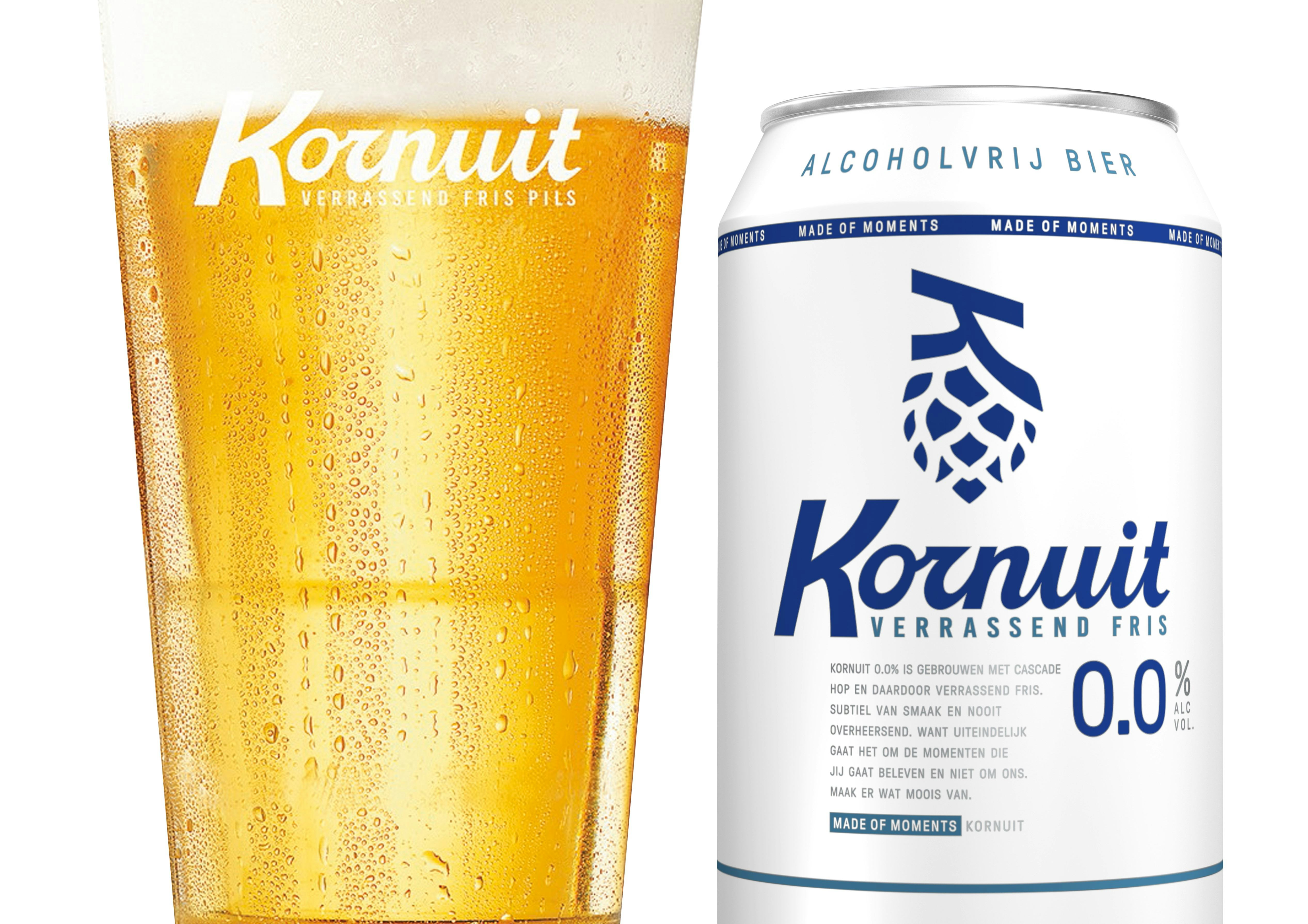 Bierbrouwer Grolsch lanceert 0.0-versie van Kornuit