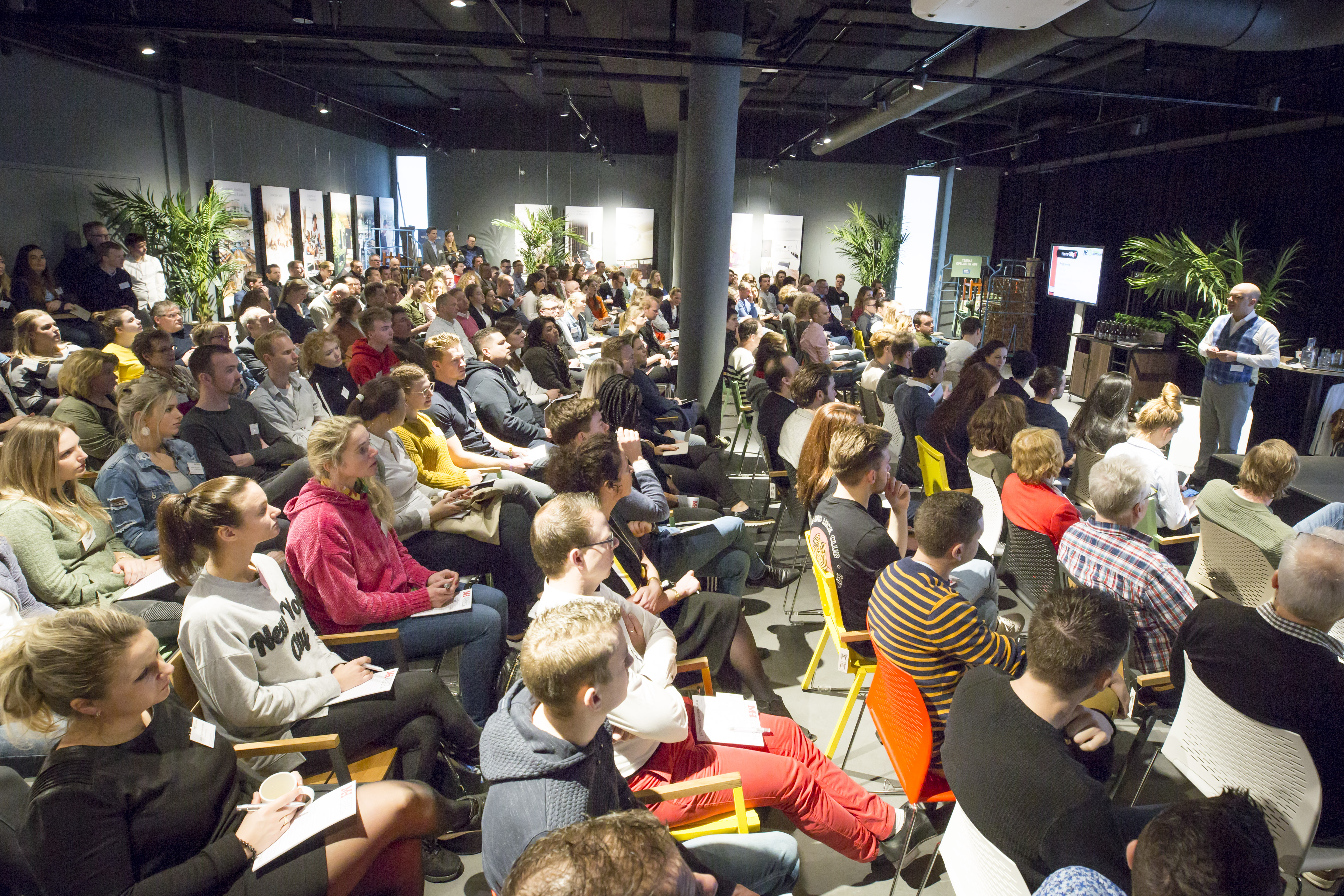 Ron Blaauw en Rick Kempen op Terras Bootcamp 2019