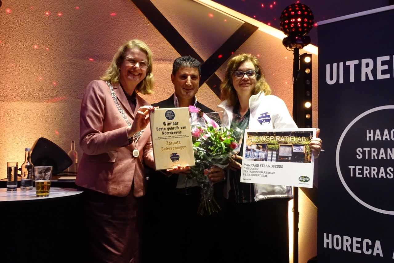 Noordzeevis uit Scheveningen-award voor restaurant Zarautz