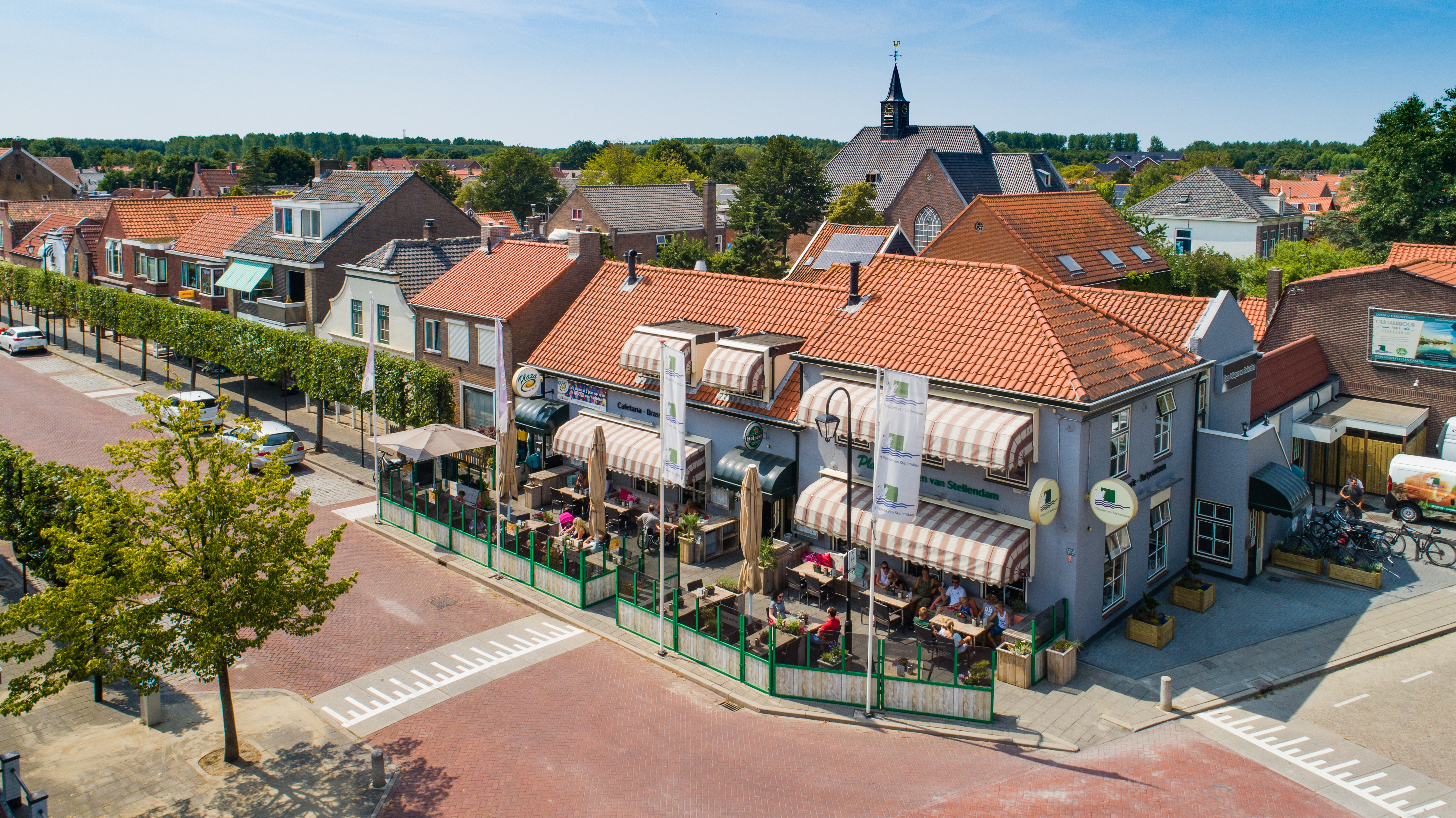 Snelheid op terras Plaza 't Wapen van Stellendam door digitalisering