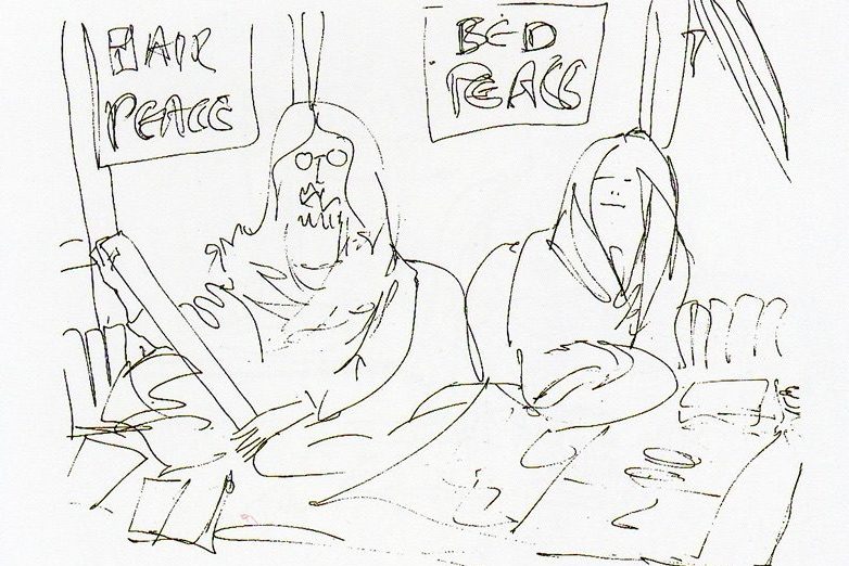 Hilton Amsterdam herdenkt 50e verjaardag Bed-in for Peace