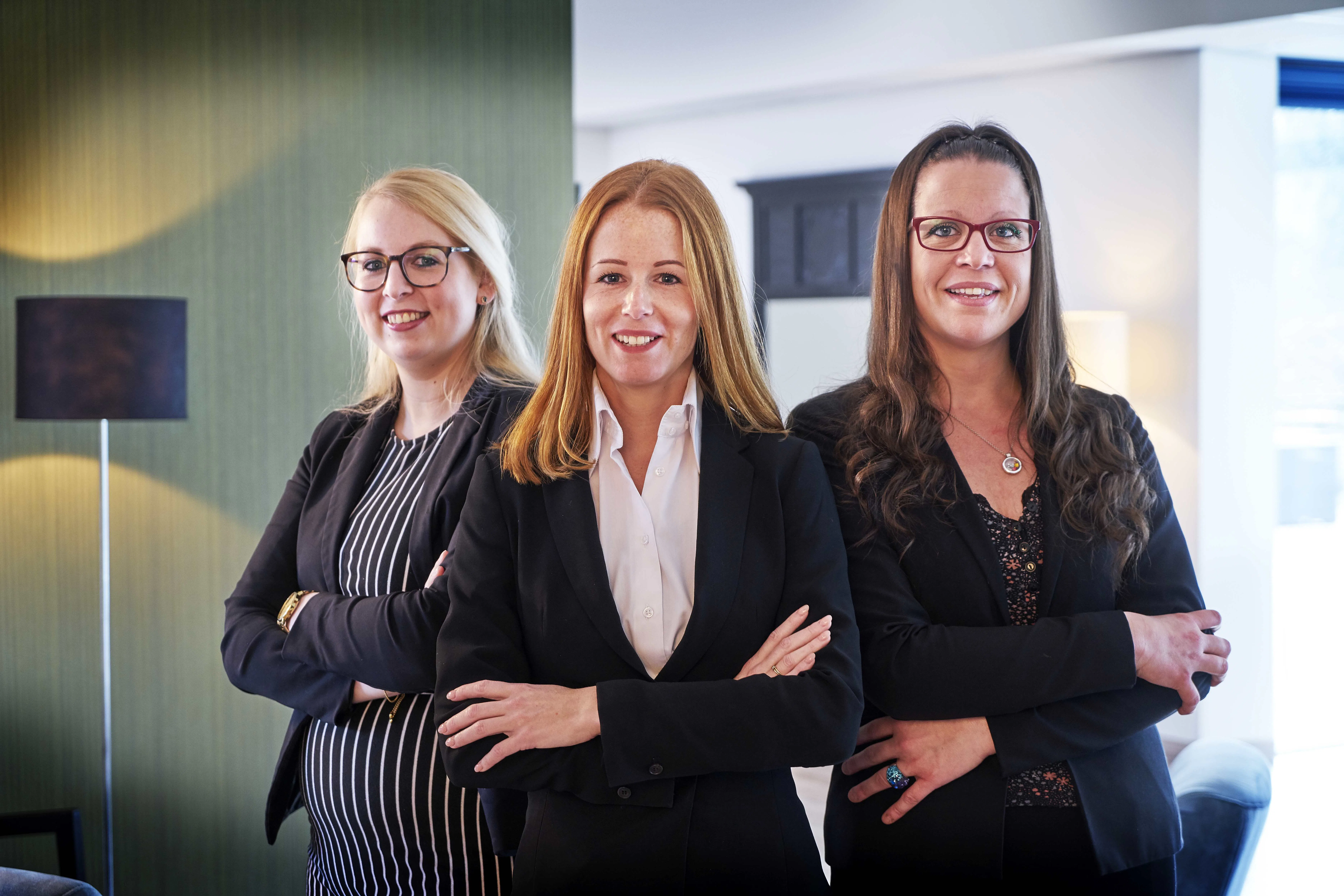 V.l.n.r. Ramona van Zeeventer, Yvanka Vos, Marissa Lenaerts.
