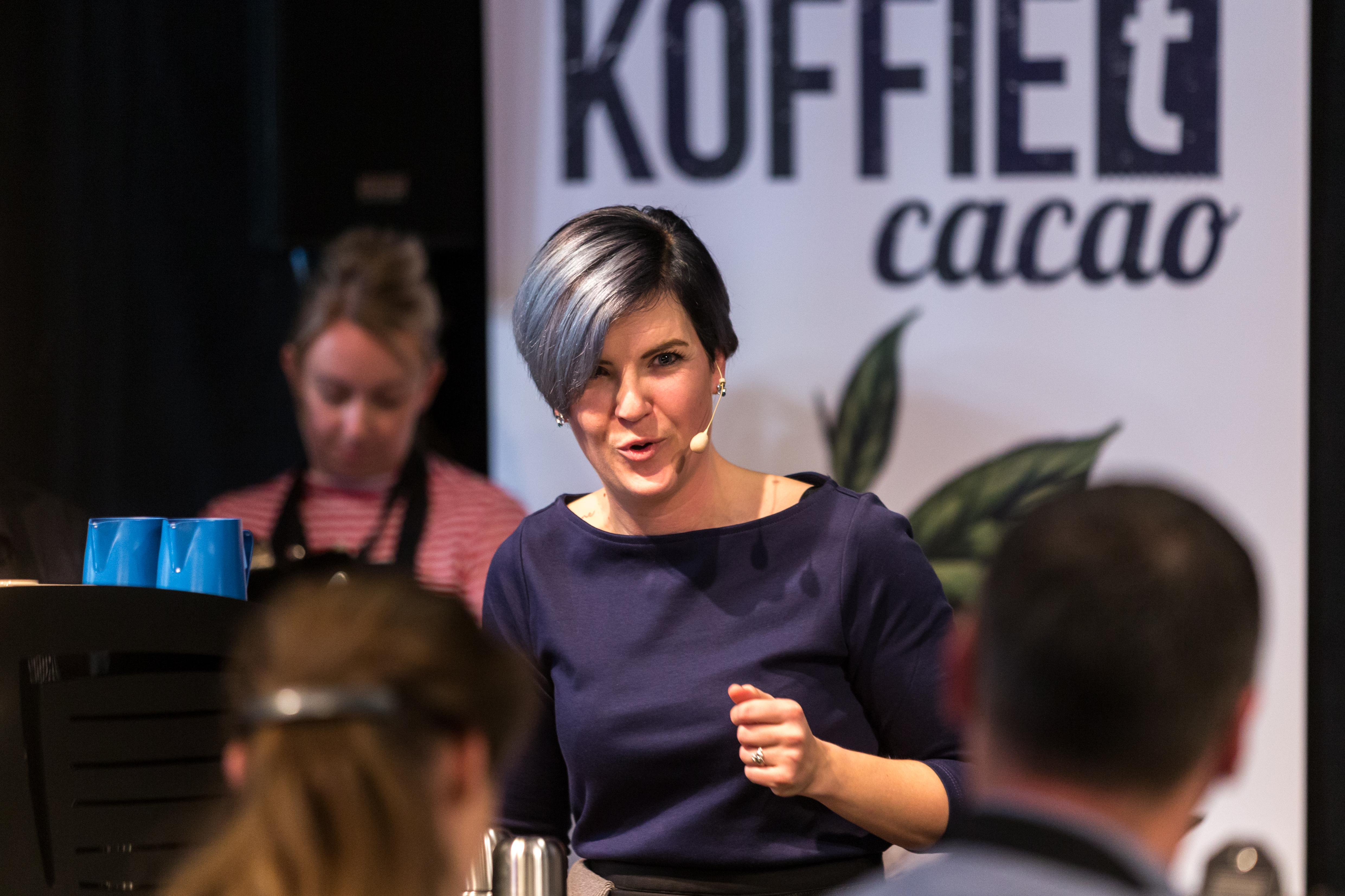 Amsterdam, 2 Maart 2019: The Amsterdam Coffee Festival. Foto van Wendelien van Bunnik tijdens The Dutch Barista Championship.  © Sebastiaan Rozendaal