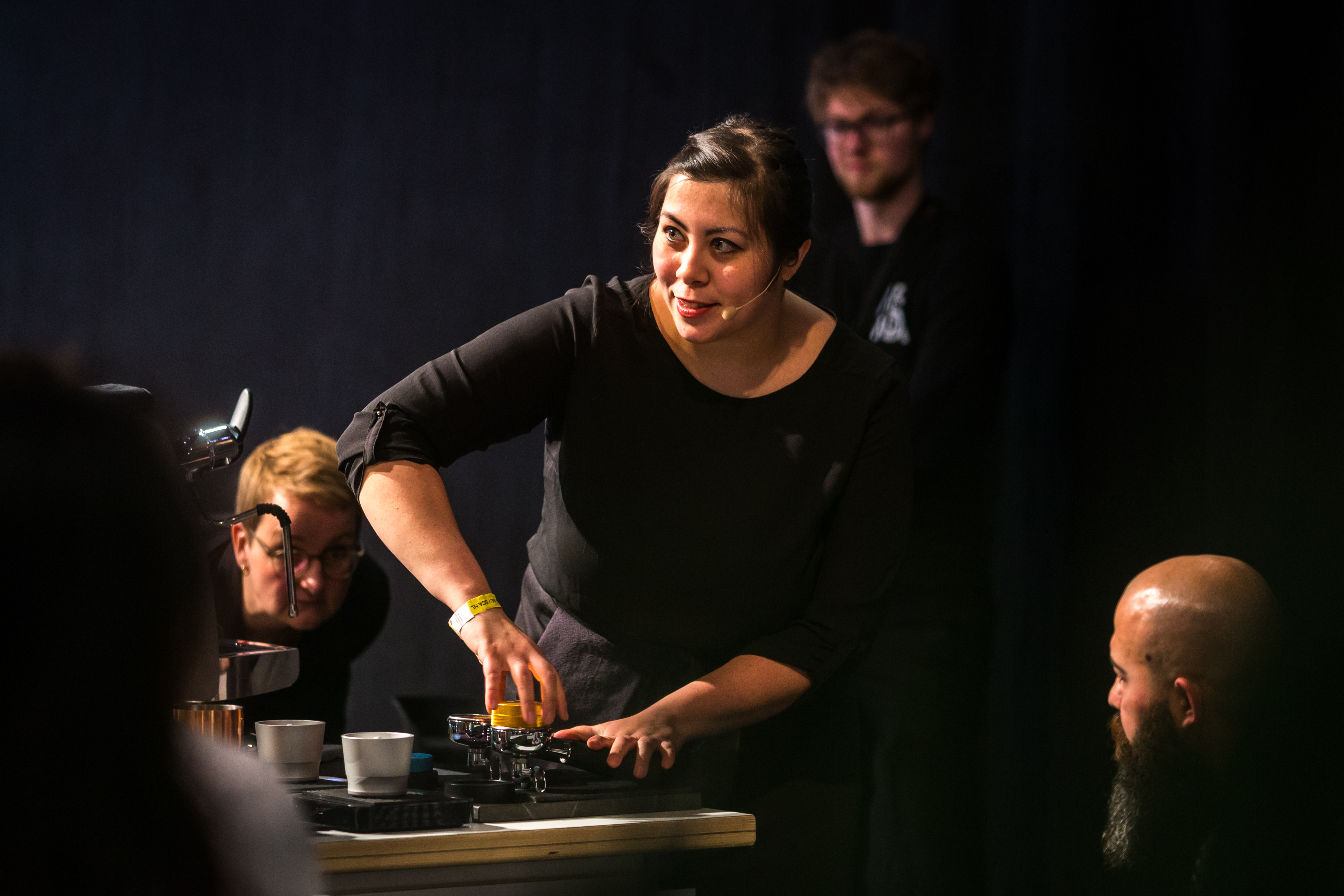 Farrah Tan tijdens Dutch Barista Championship 2019.  Foto: Sebastiaan Rozendaal