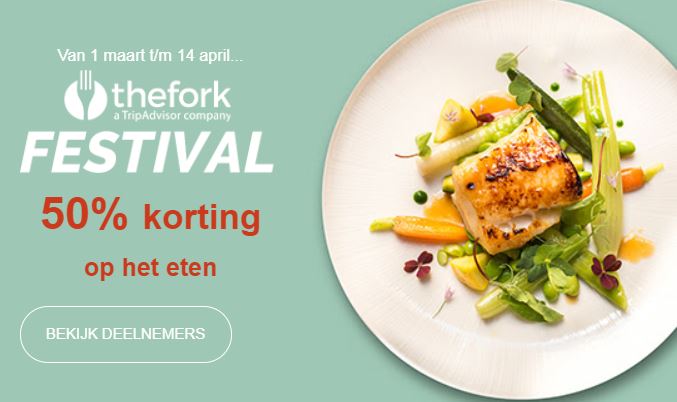 The Fork (Iens) beperkt korting tijdens The Fork Festival