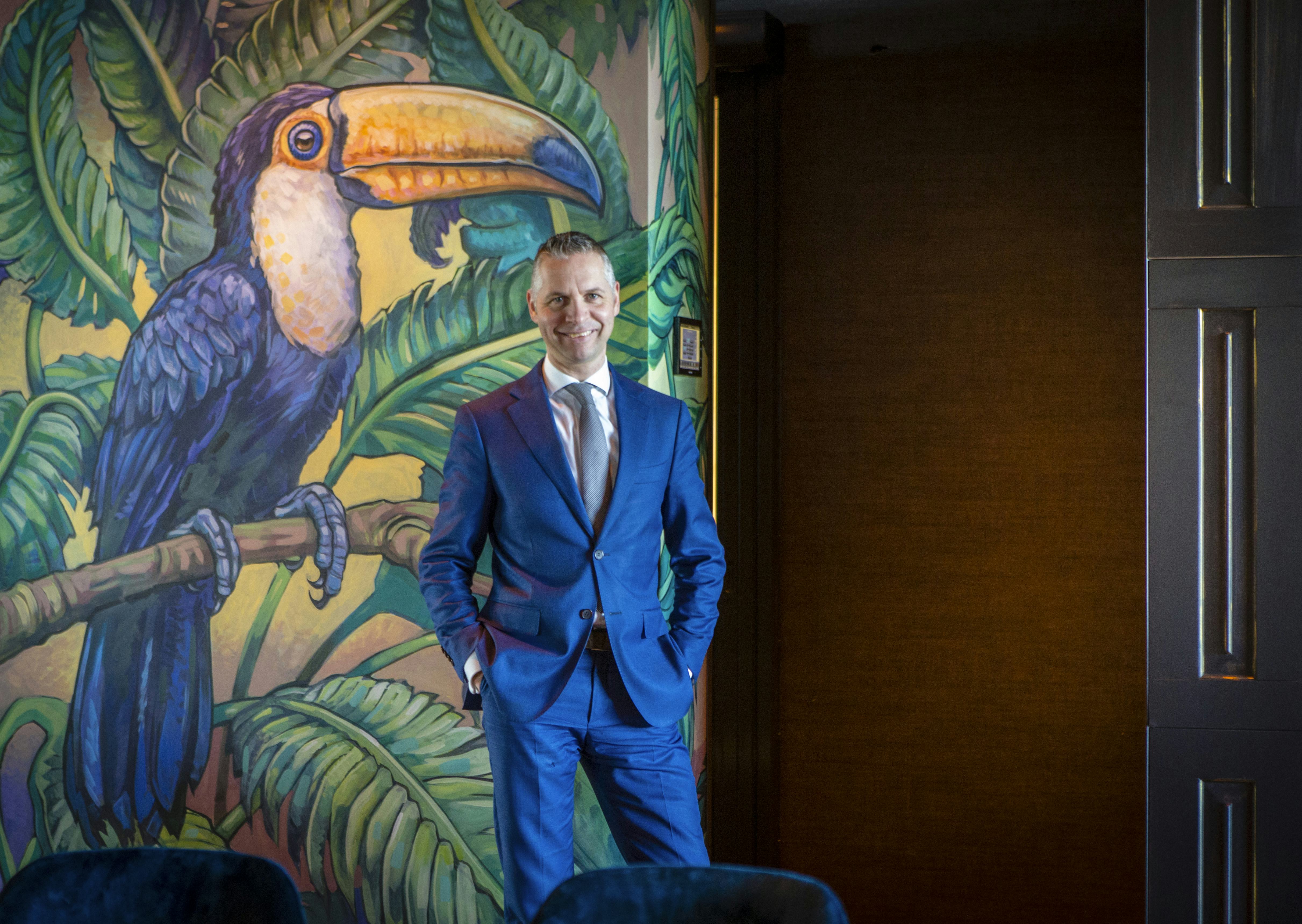 Thom van der Heide bij Van der Valk Leeuwarden