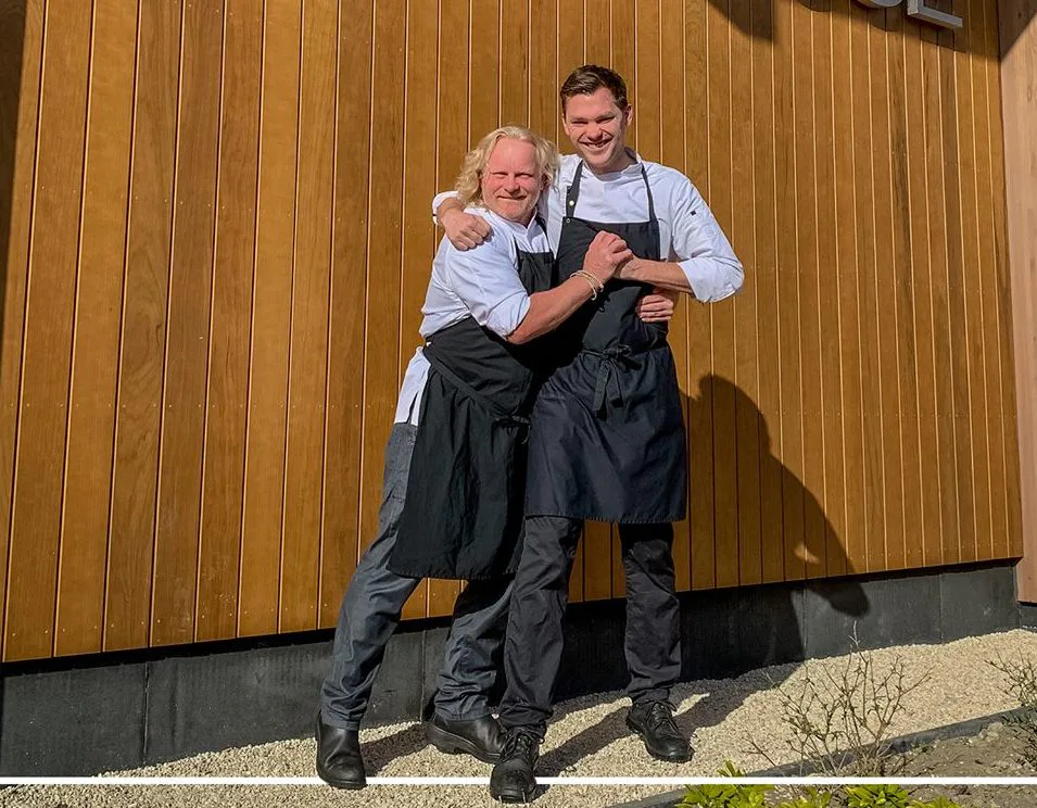 IJsbrant Wilbrenninck en chef Jochem Appel