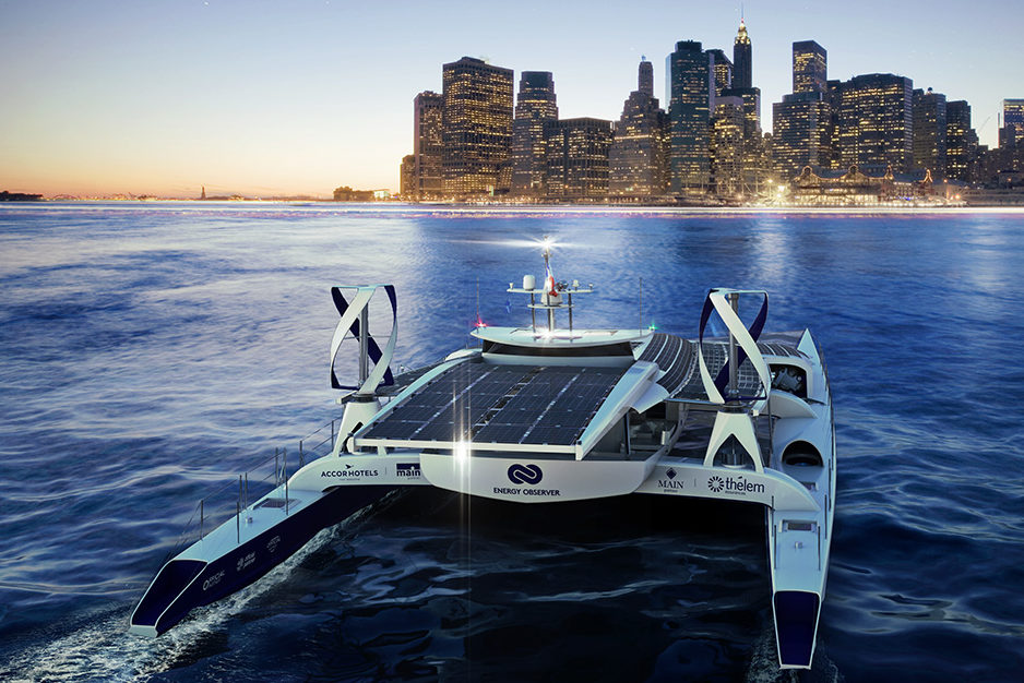 Accor partner in waterstofboot Energy Observer