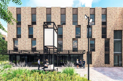 Nieuwbouw studentenhuisvesting Hotel Management School Maastricht van start