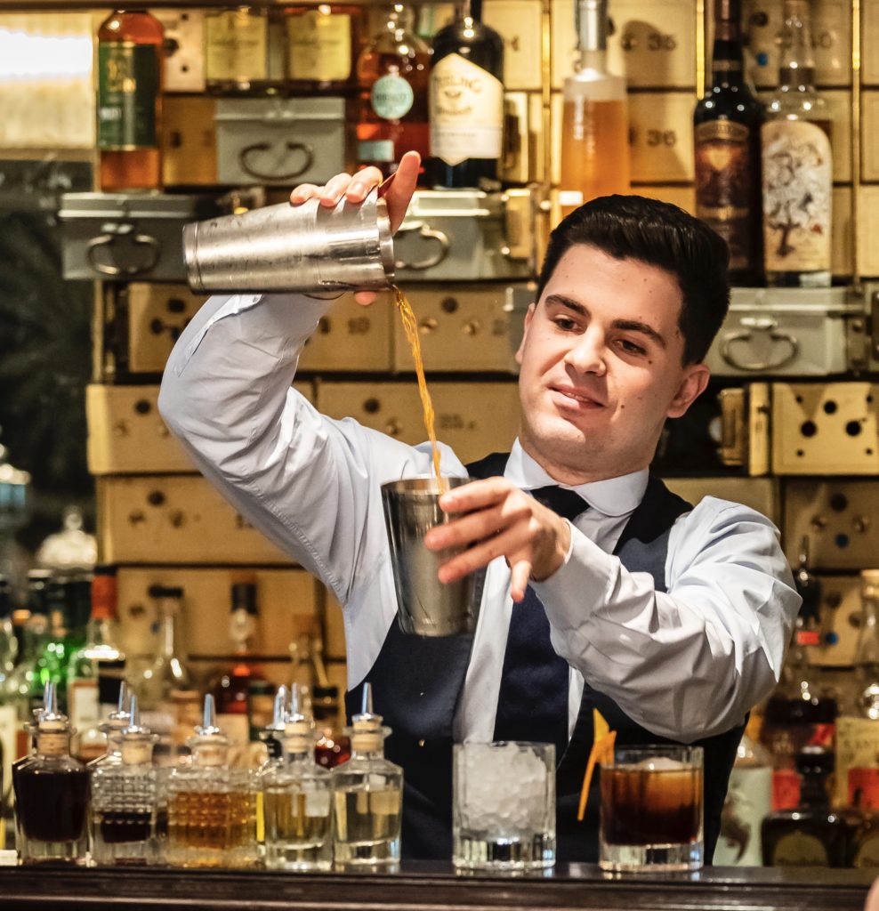 Waldorf Astoria Amsterdam - bartender Meric Vault Bar