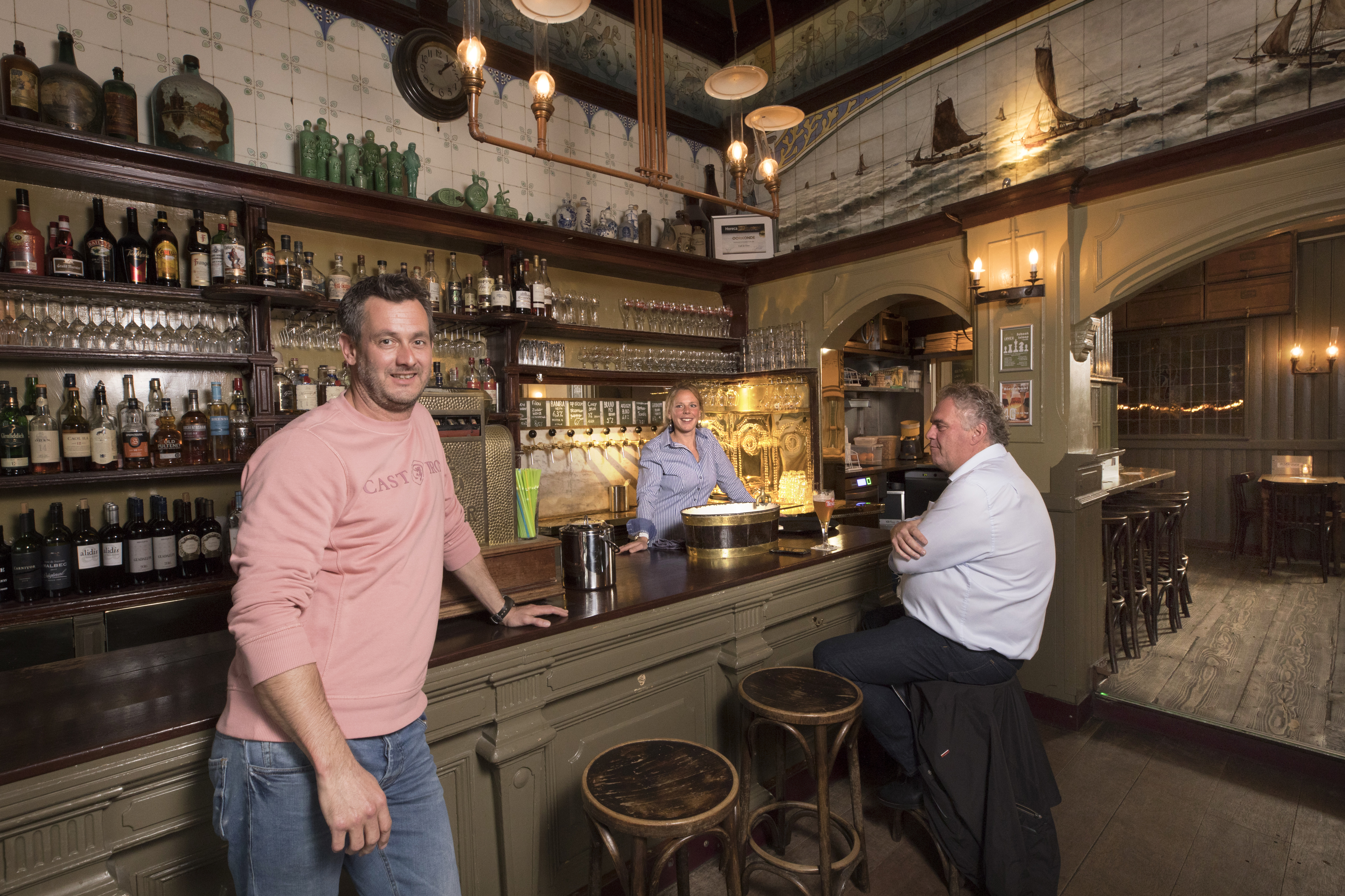 Hildo Makkes van der Deijl opent 3 zaken in 5 jaar tijd (foto: Koos Groenewold)
