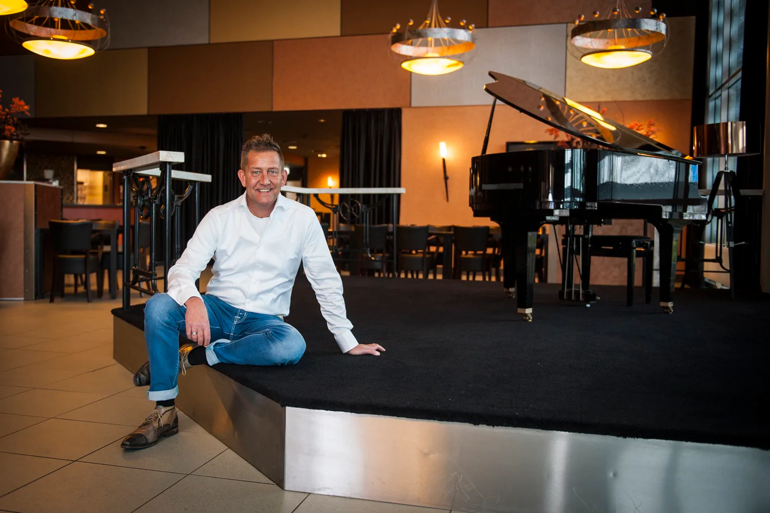 Arie van den Nieuwendijk: 'Geïnspireerd om bier op een leuke manier te presenteren'. (Foto: Suzanne Heikoop | SHe Fotografie)