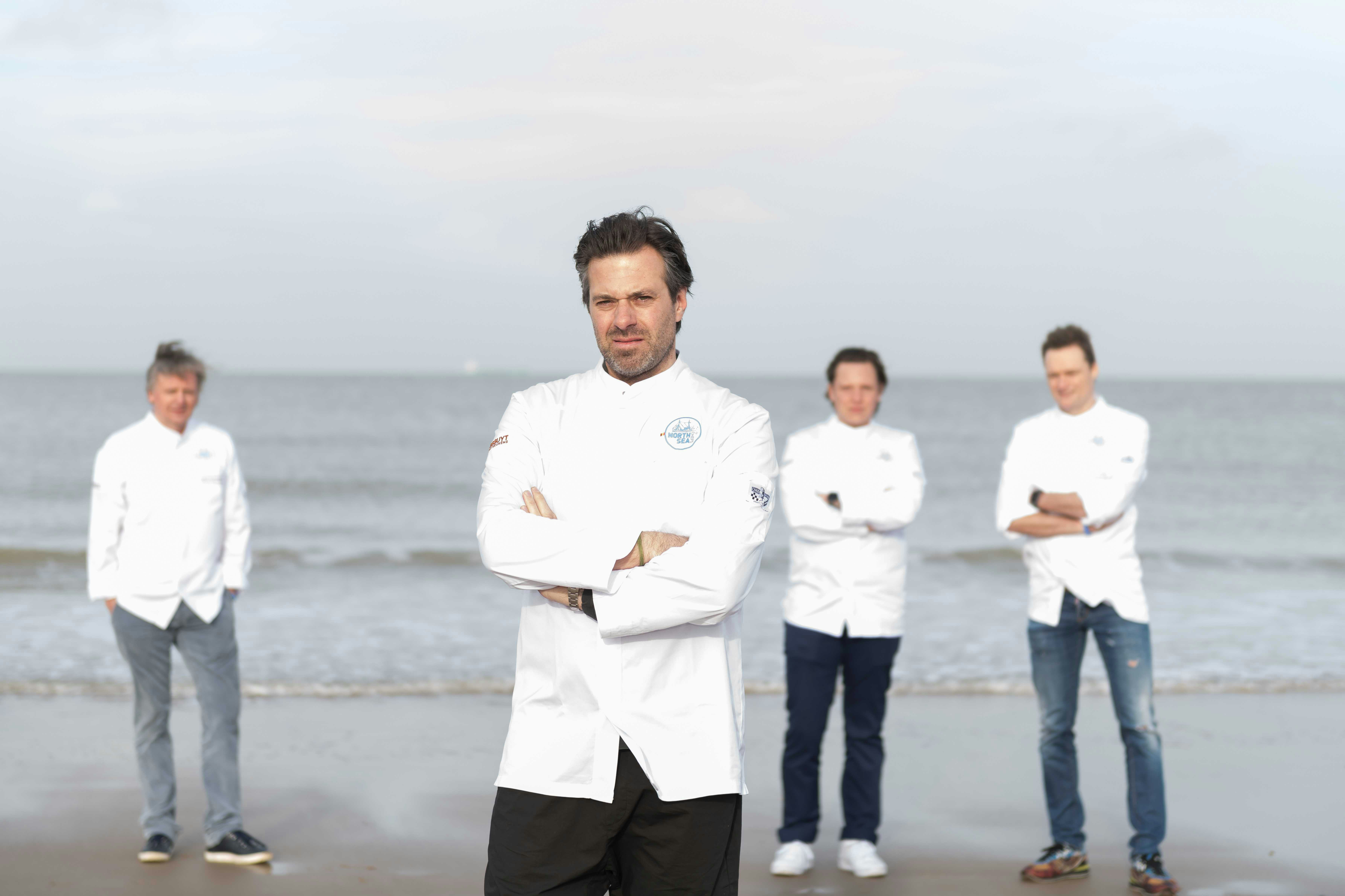 Nederlandse topchefs (oa Sergio Herman, Jonnie Boer) zetten 'bijvangst' Noordzee op menu