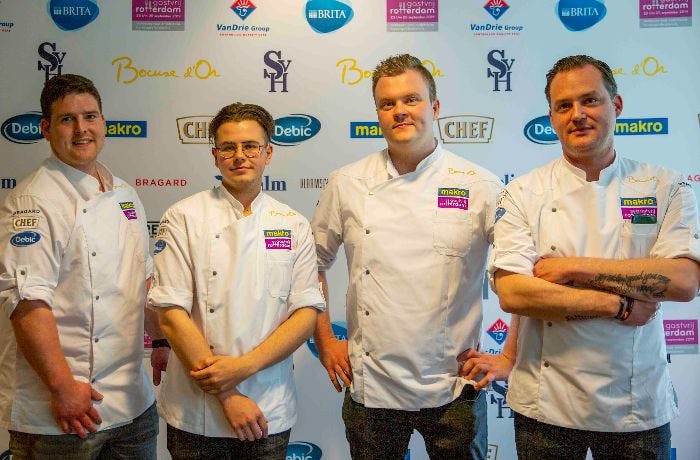 Vier chefs door naar Nederlandse finale Bocuse d'Or 2019