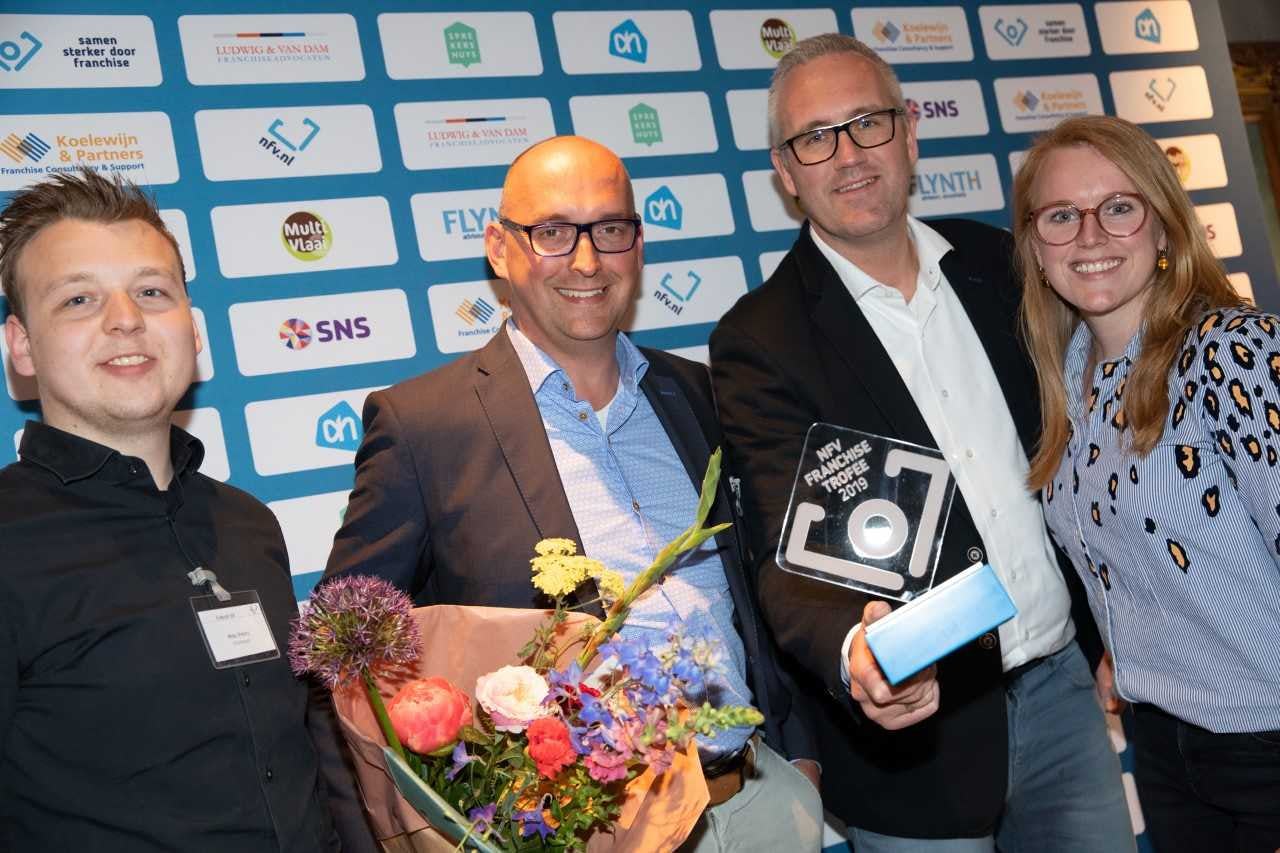 Cateringconcept Vital4Skool wint NFV Franchise Trofee