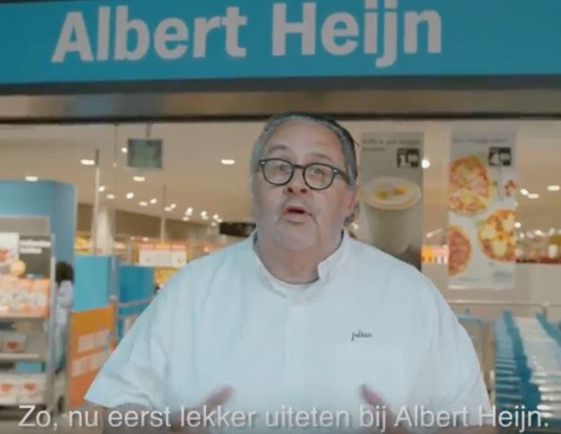 Zegels sparen voor 25 euro restaurant korting bij Albert Heijn