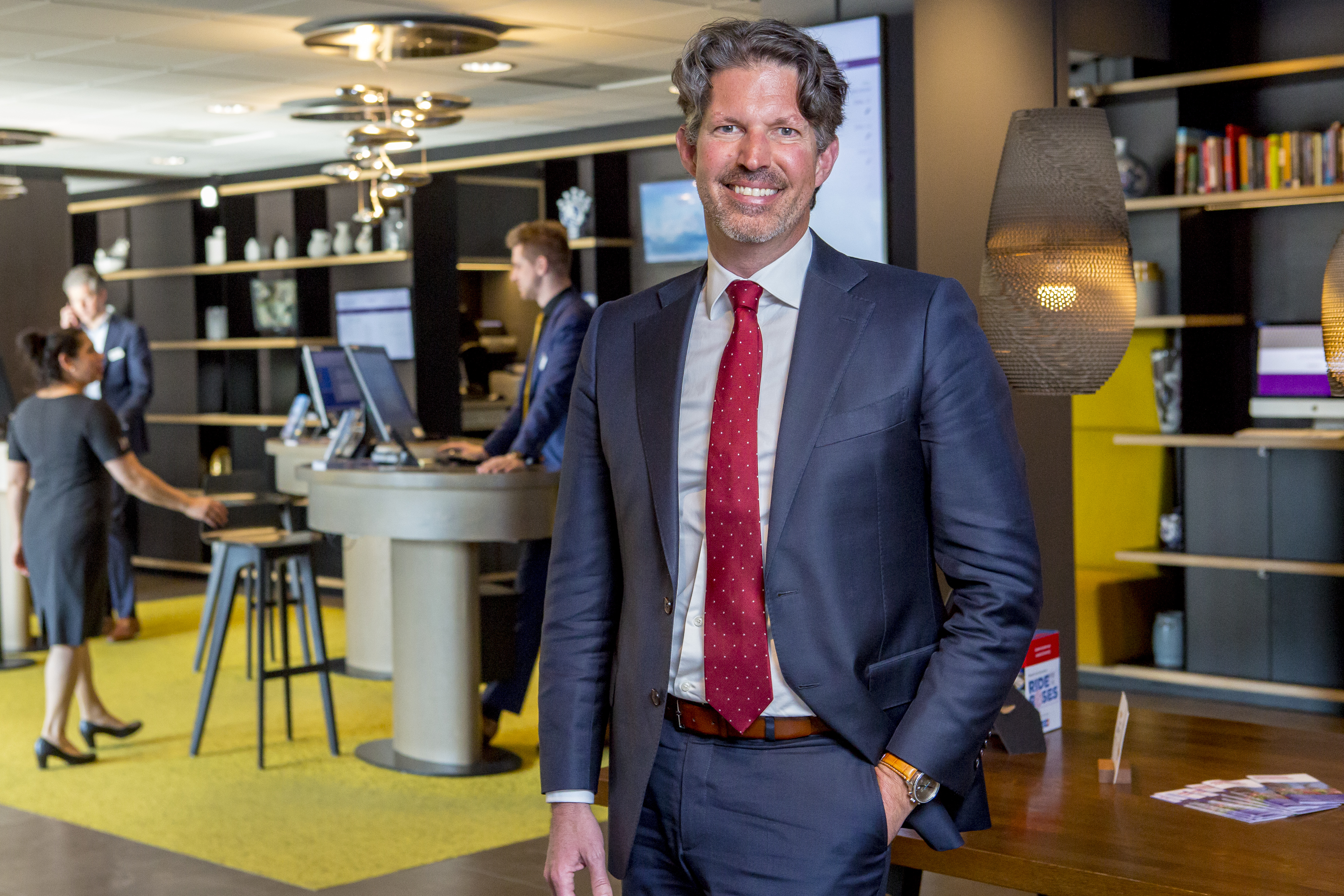 Erwin van der Graaf, vice president operations Accor Nederland - foto: Liesbeth Dingemans.