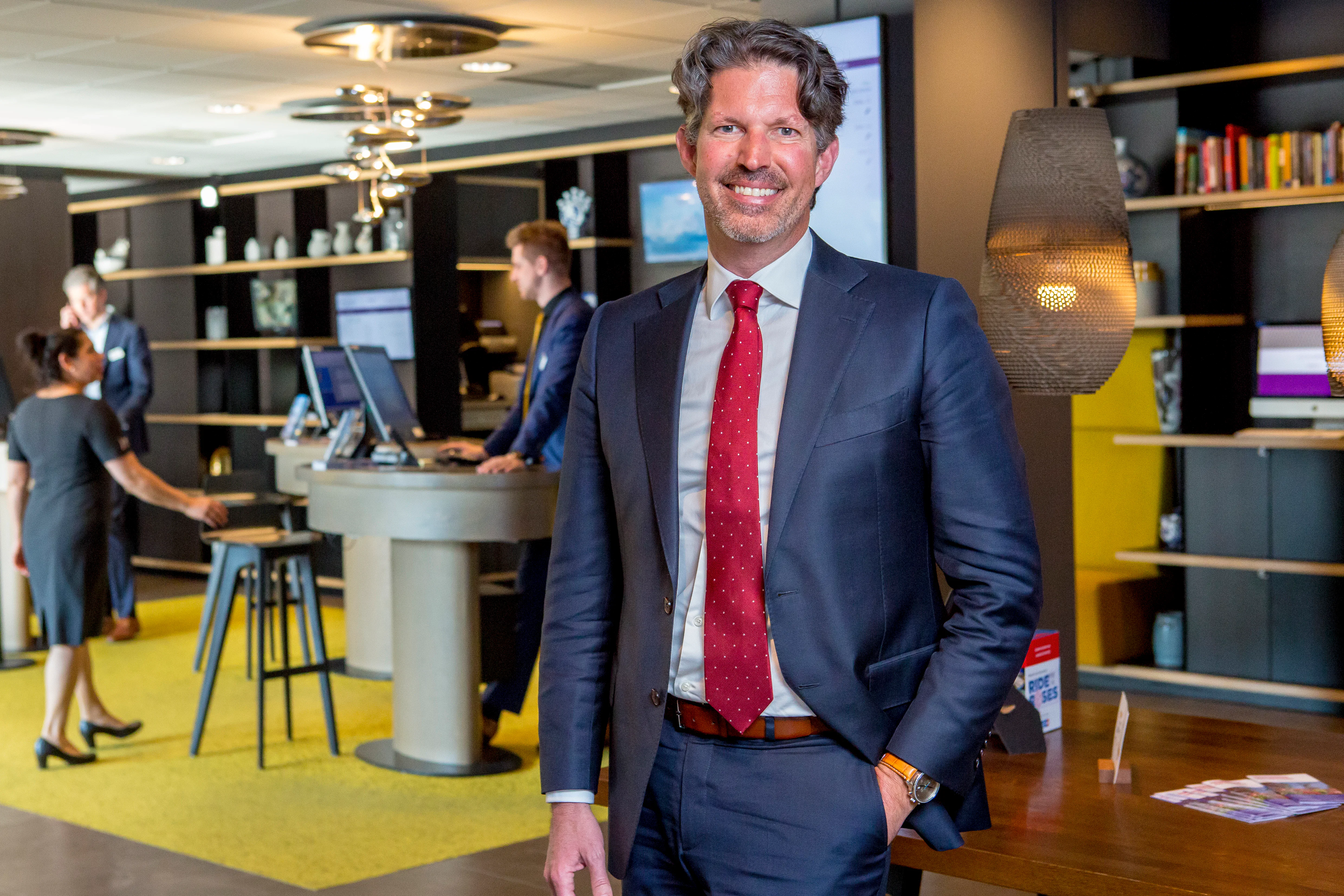 Erwin van der Graaf, vice president operations Accor Nederland - foto: Liesbeth Dingemans.