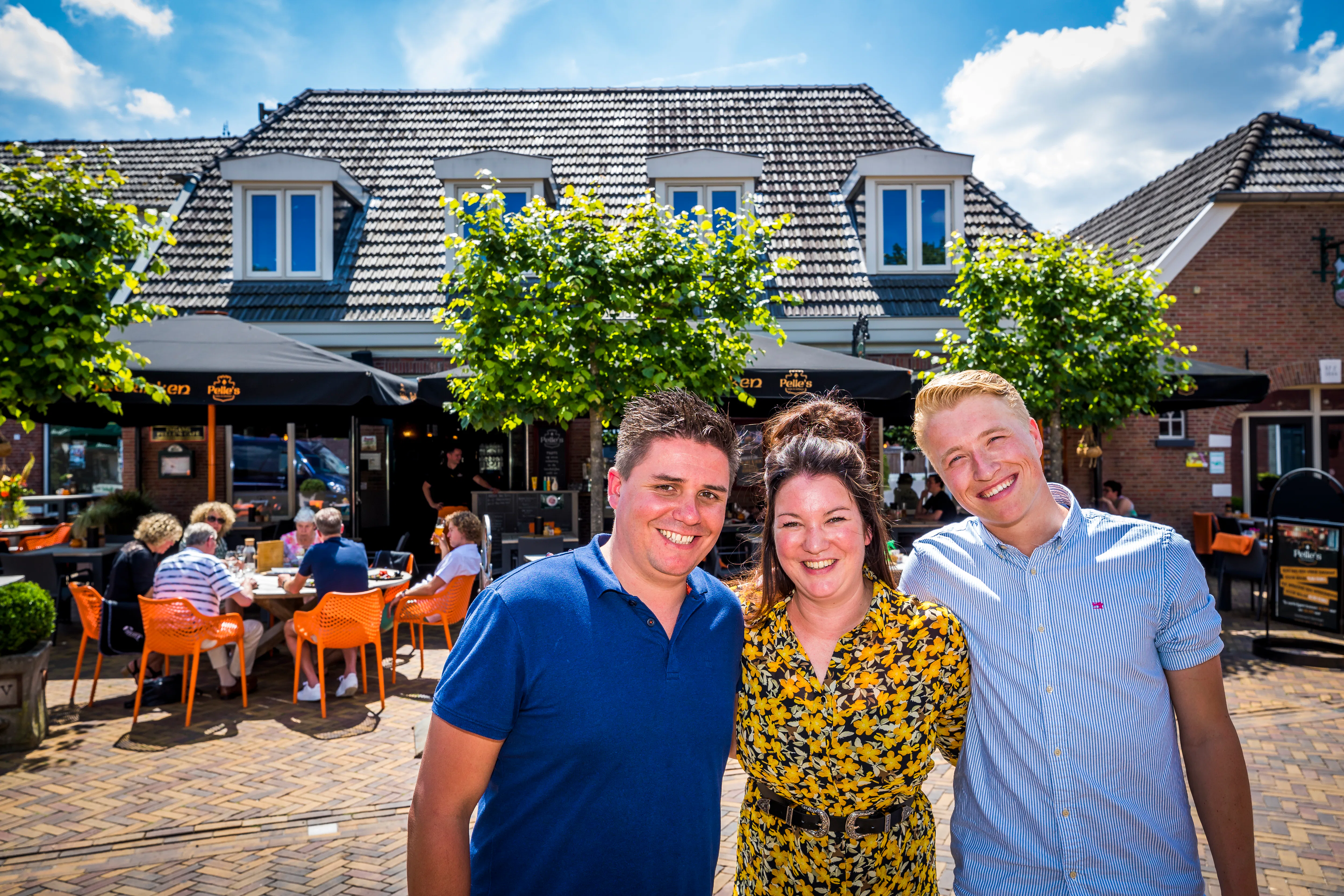 Vlnr. Roy Spekhorst, Wendy Amweg en bedrijfsleider Floris Lubbers. (c) Foto's: Marcel van Hoorn.