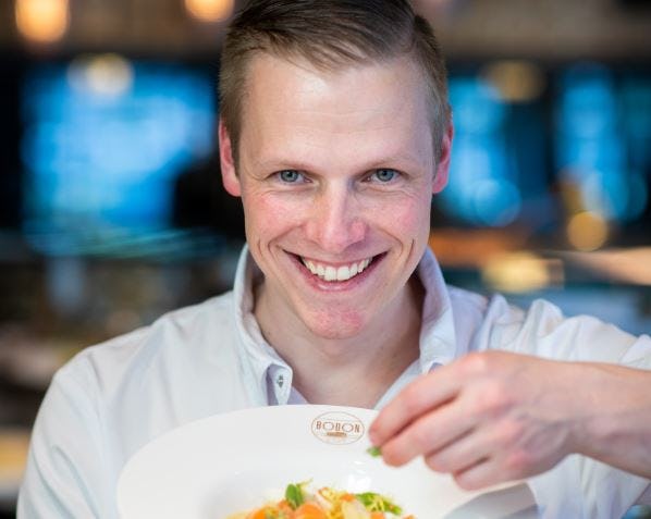 Promotie voor chef Rob Kapiteyn van Bodon Amsterdam