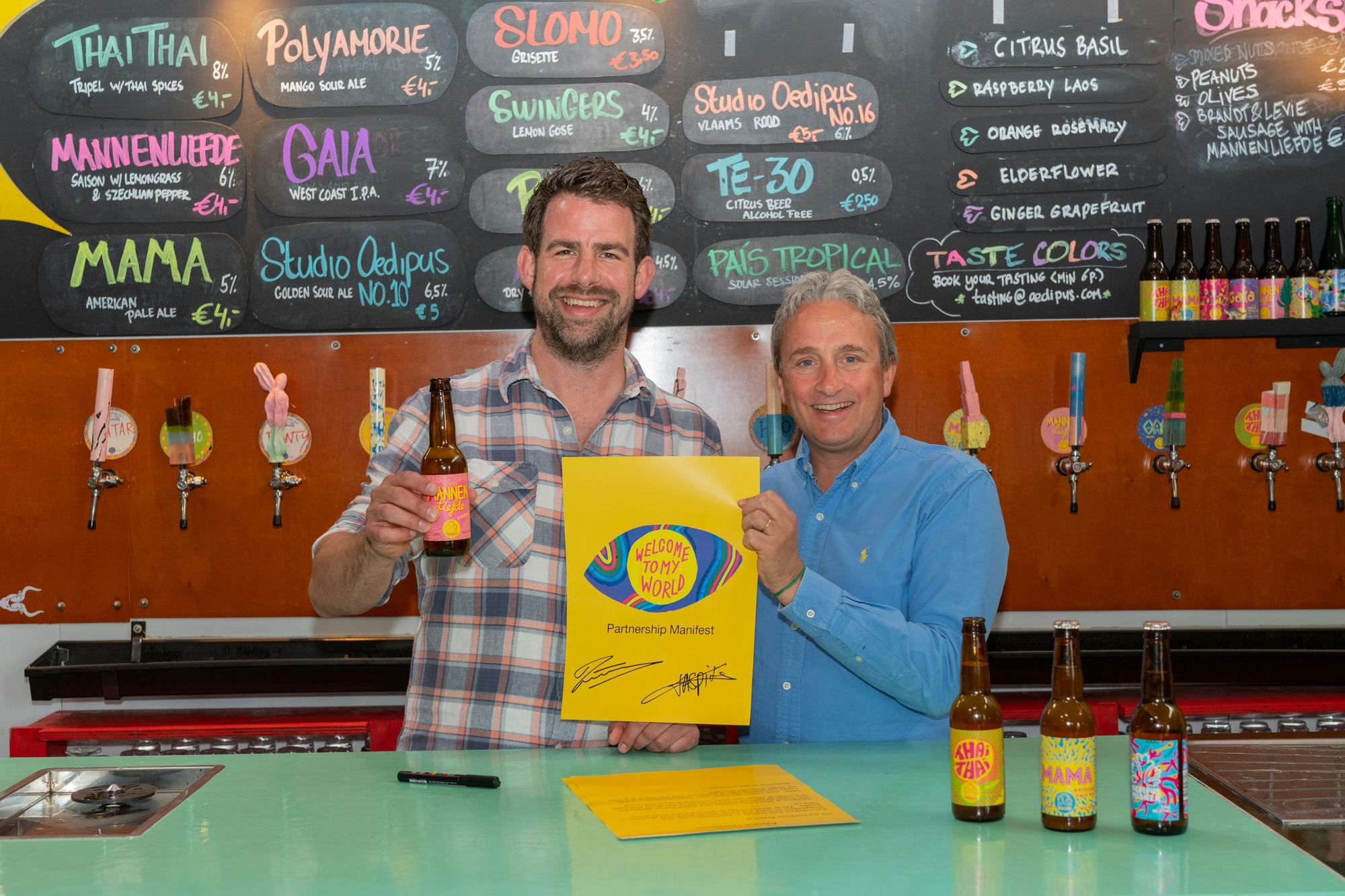 Heineken neemt belang in craftbrouwer Oedipus