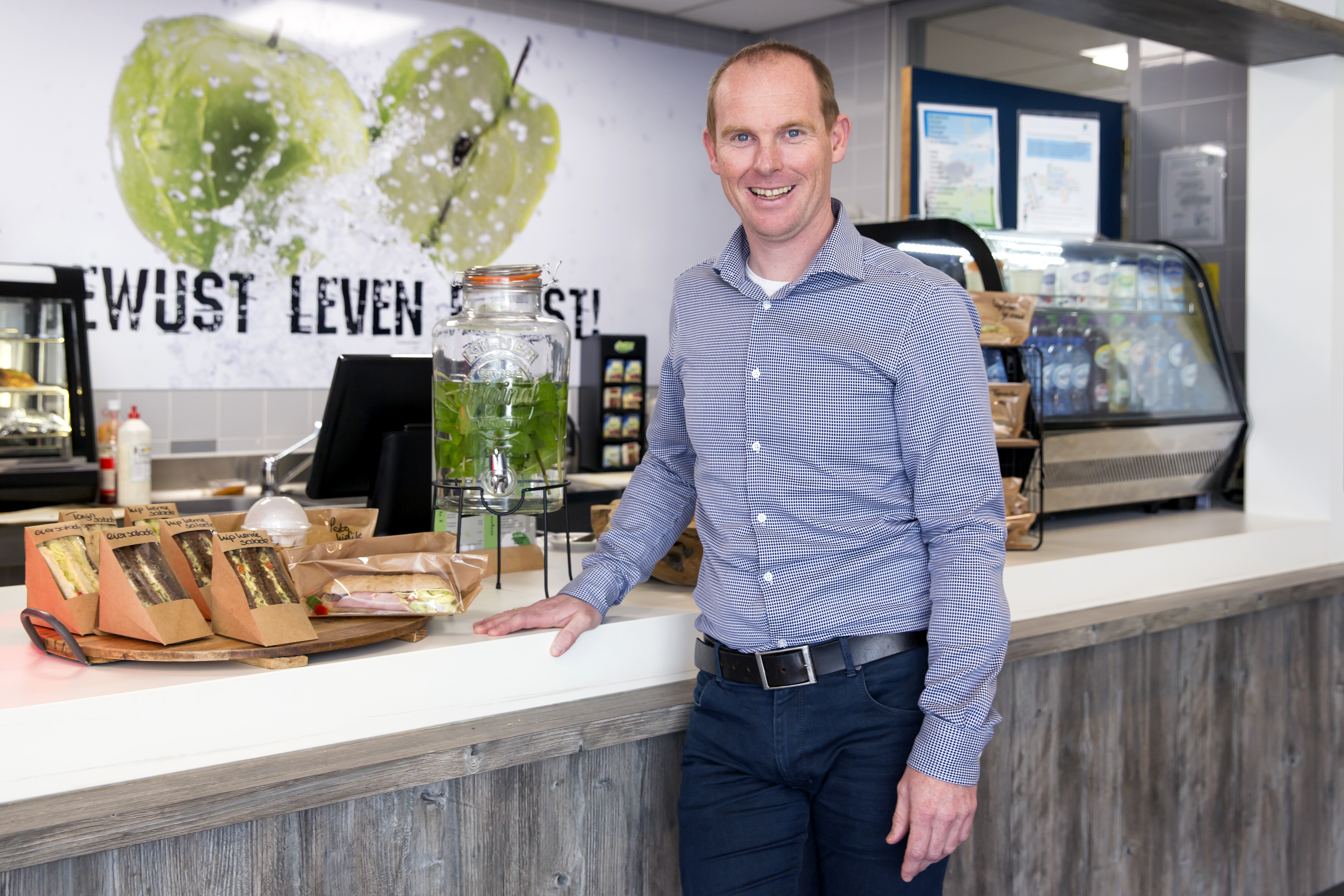 Marco van Stappershoef, directeur onderwijscatering Van Leeuwen Catering