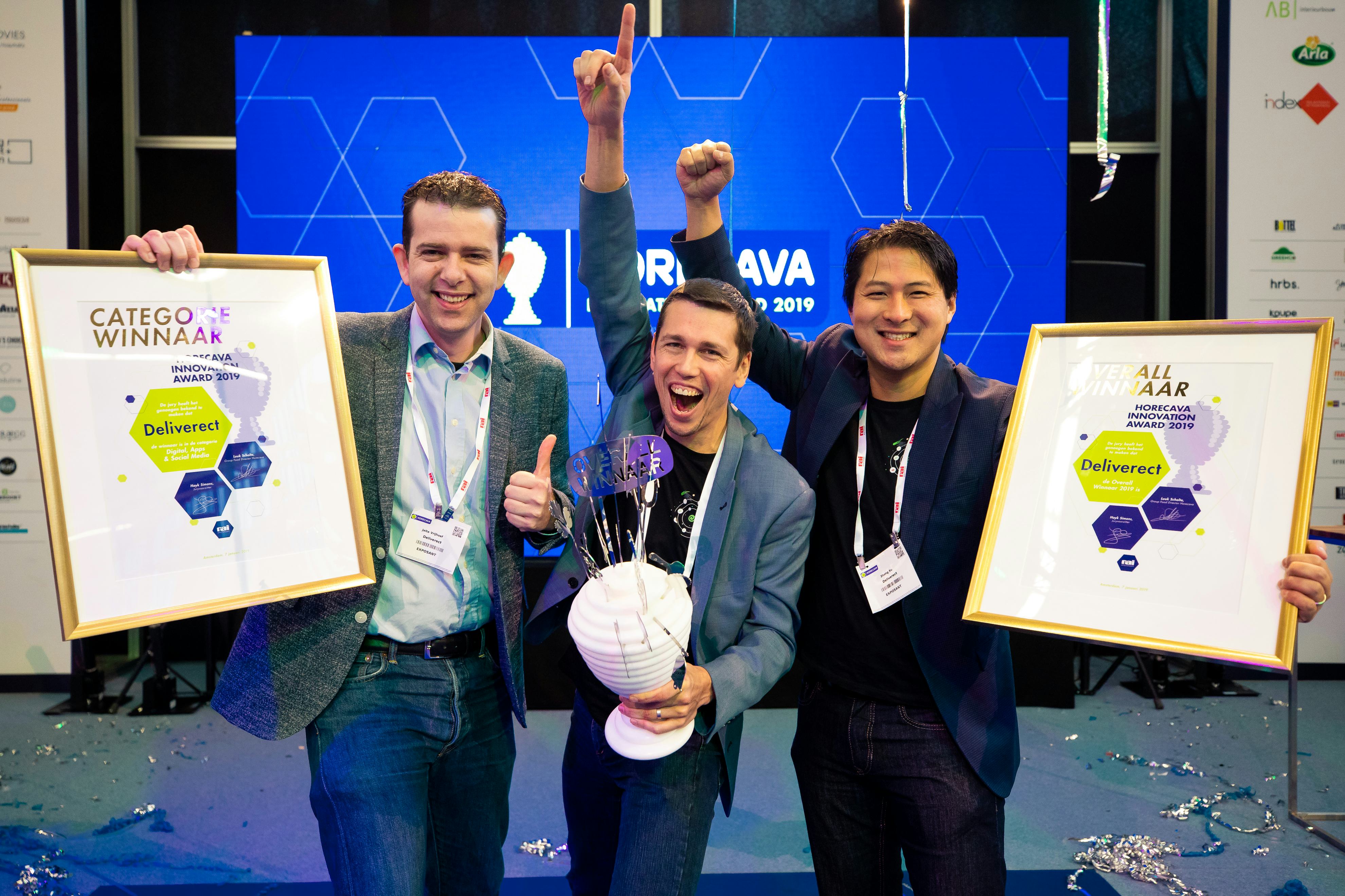 Winnaar van Innovation Award 2019: Deliverect
Foto: Floris Heuer