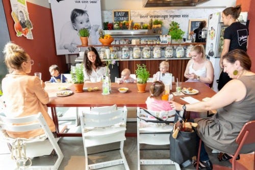 Openingsduur pop-up babyrestaurant in Foodhallen Rotterdam verlengd