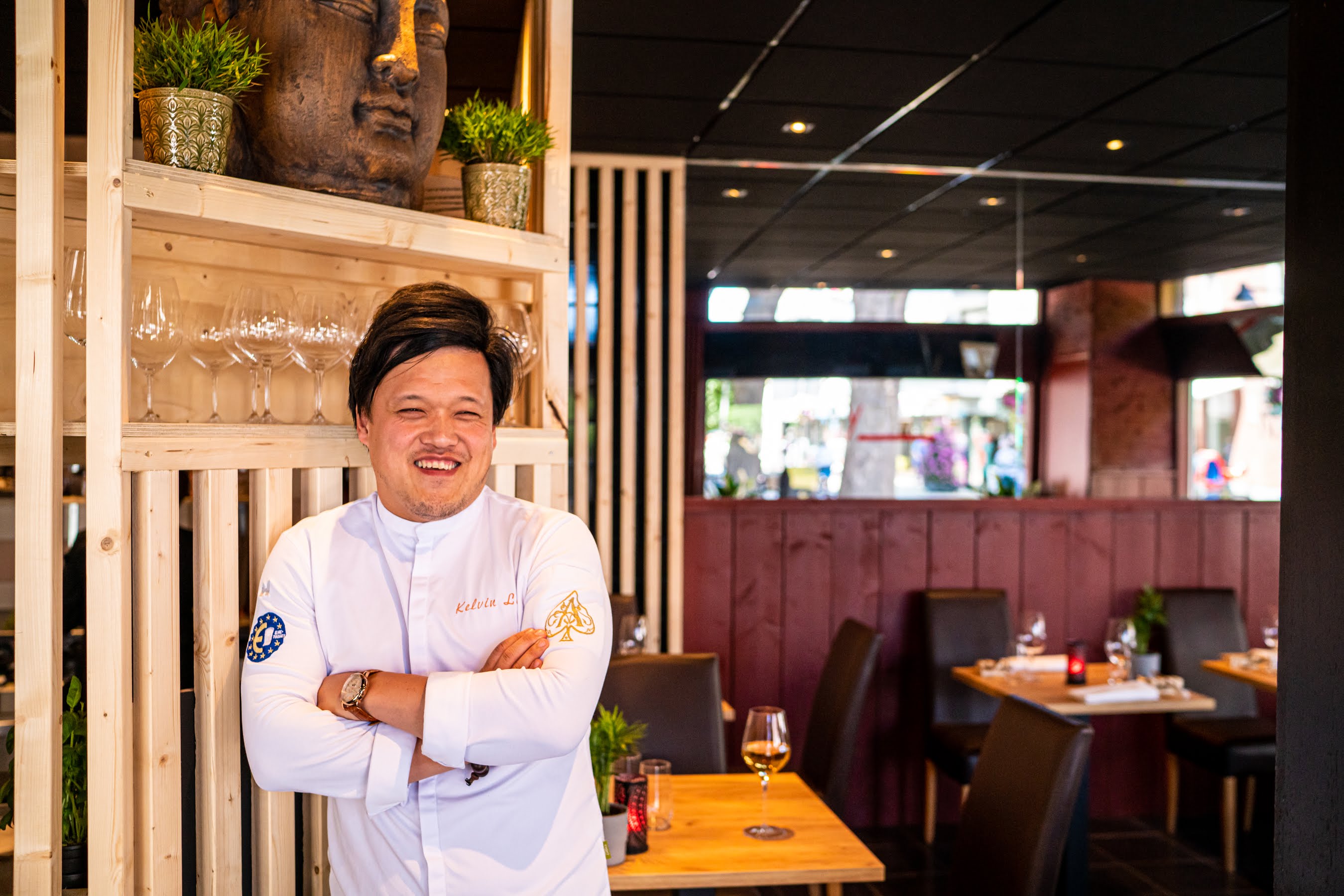 Chef Kelvin Lin heropent Nayolie by Kelvin Lin in Voorschoten