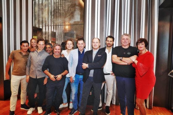 Delegatie van NL-chefs in 2018 in Milaan. (foto Ivo Geskus)