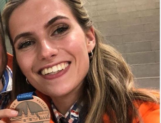Medaille voor Fabienne Bakker tijdens WorldSkills