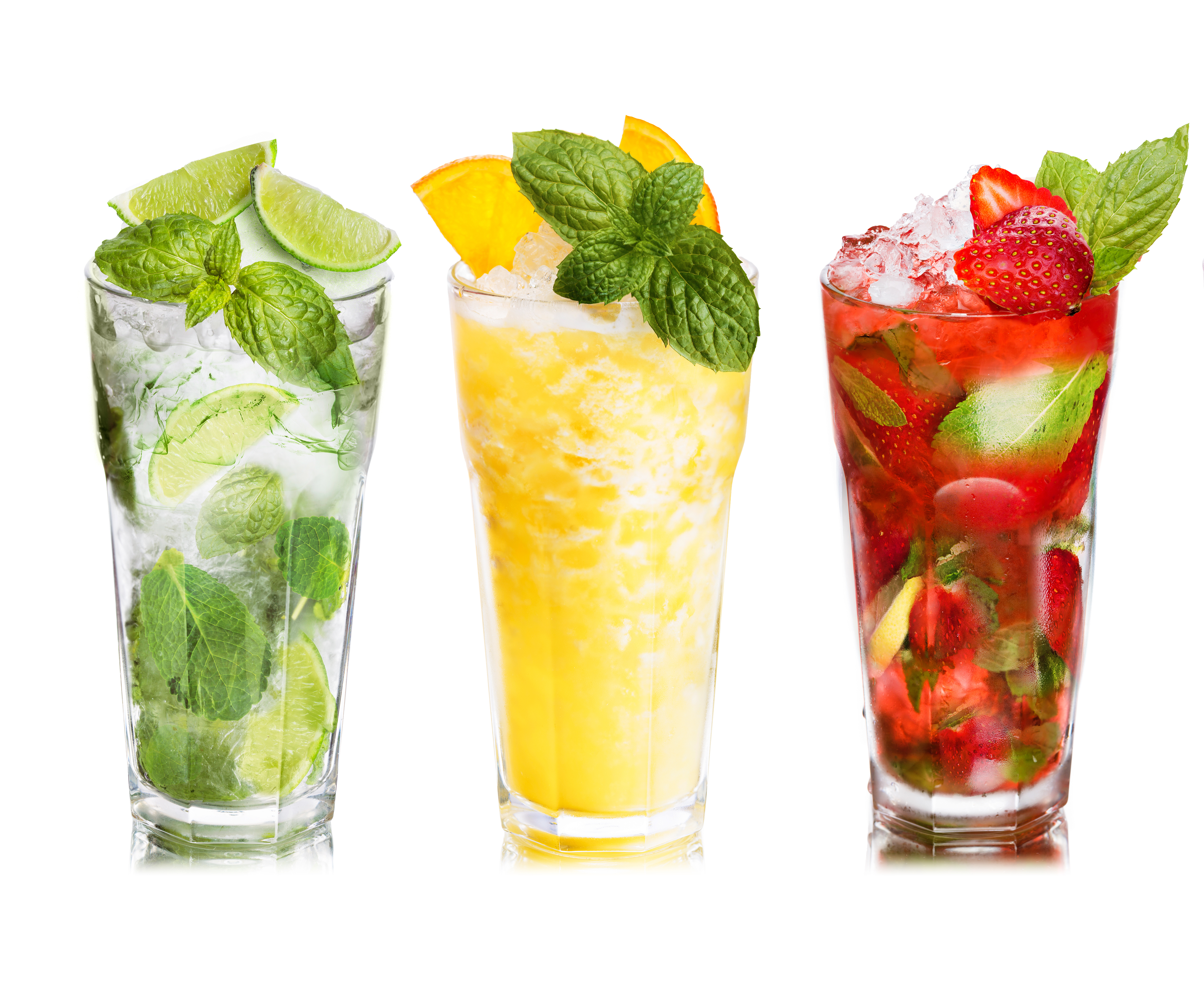 Kleurrijke highballs (foto Shutterstock)