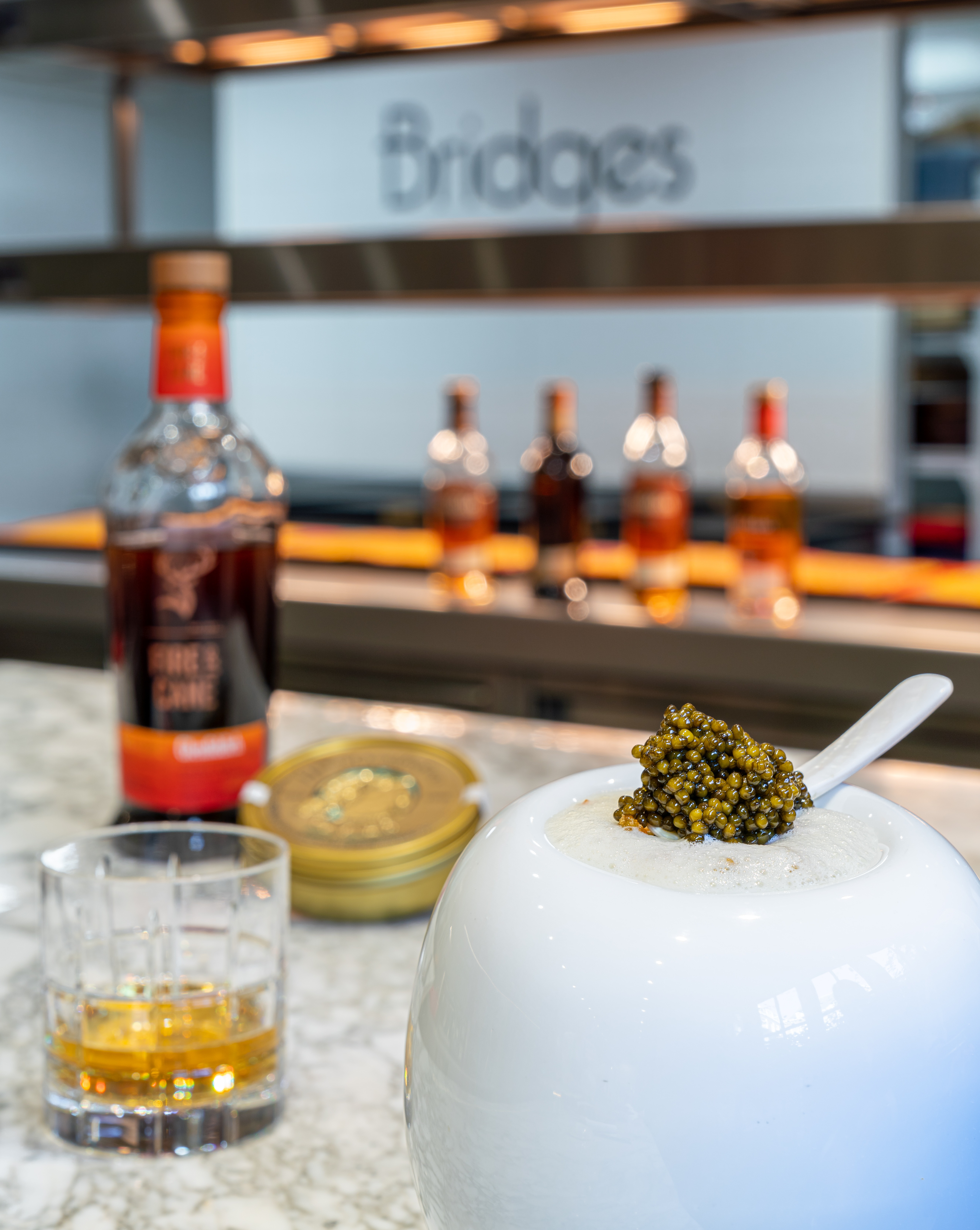 Pomme Tsarine met Imperial Kaviaar met de Experimental series #3 Fire & Cane.