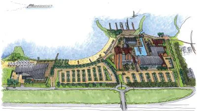 Een mogelijke invulling van Strand Horst.