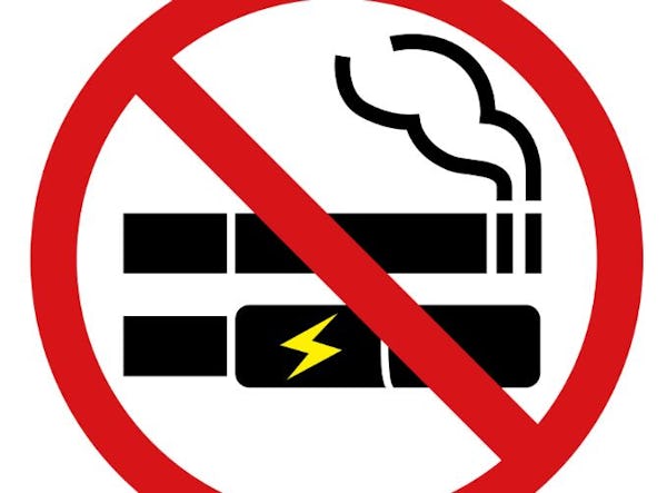 Hoop van Gymnastiek Oefening Regering wil e-sigaret scharen onder rookverbod