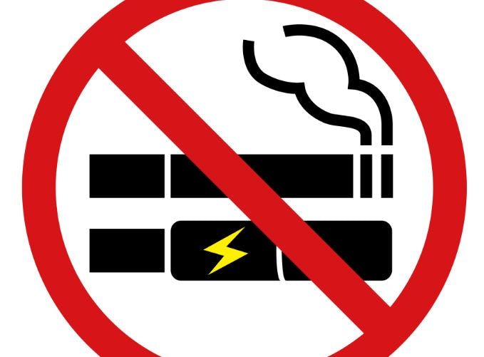Regering wil e-sigaret scharen onder rookverbod