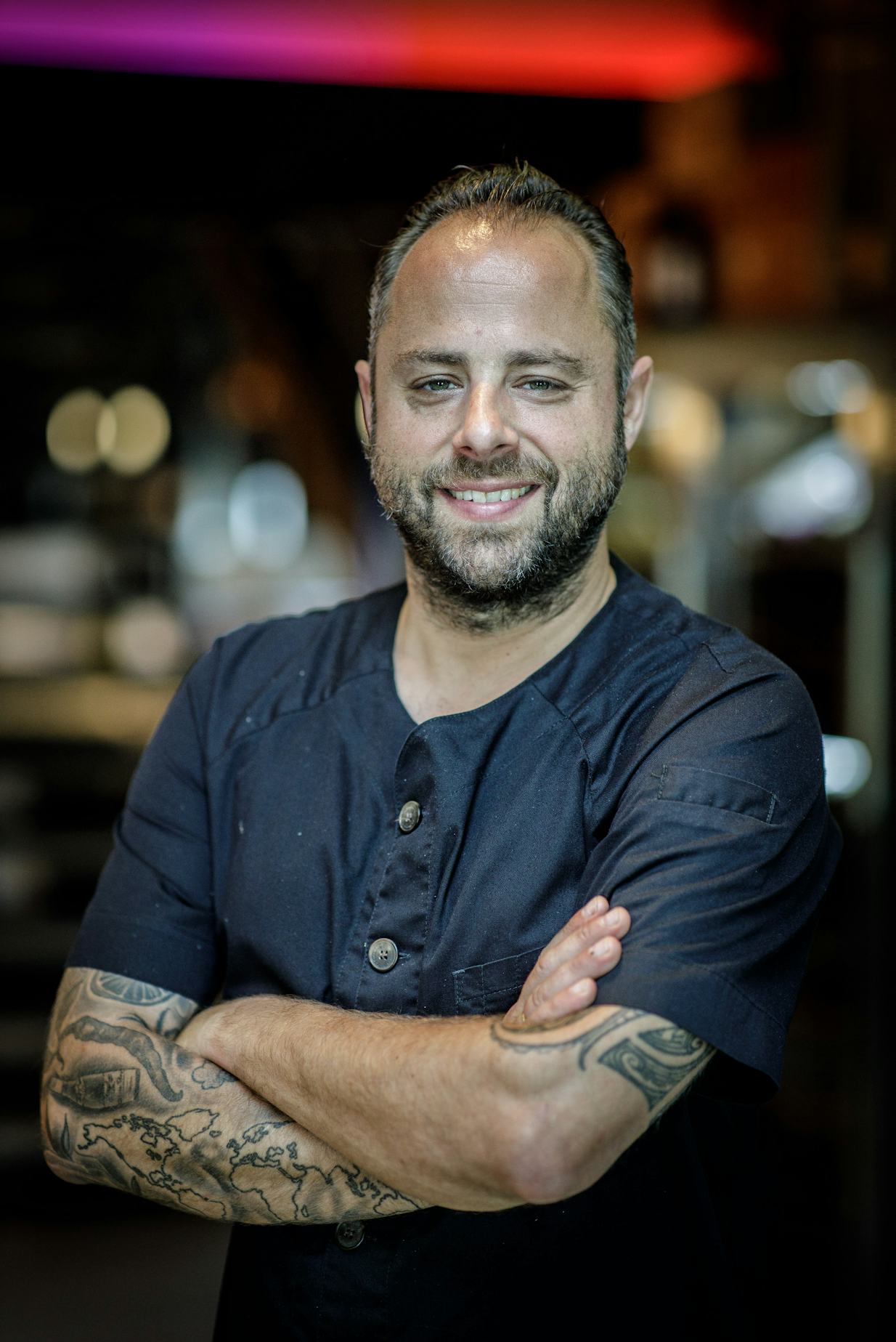 Sterchef André Gerrits van 't Amsterdammertje.