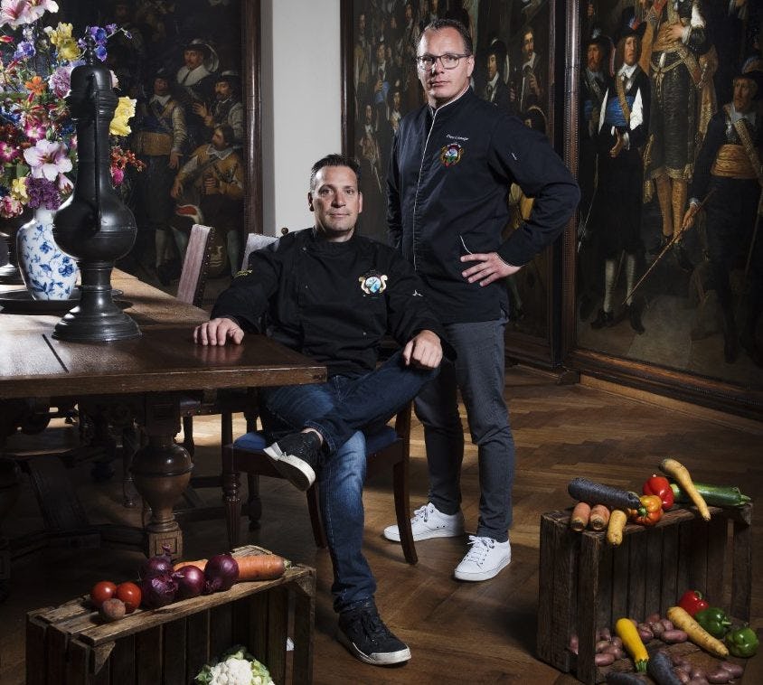 Erwin Hendriks en Onno Kokmeijer. Foto: Duco de Vries.