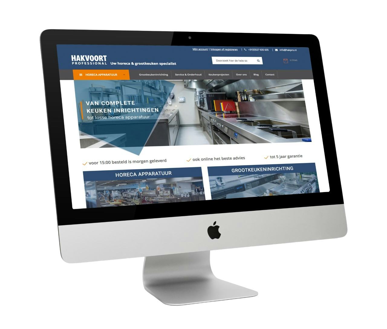 Hakvoort Professional lanceert nieuwe website