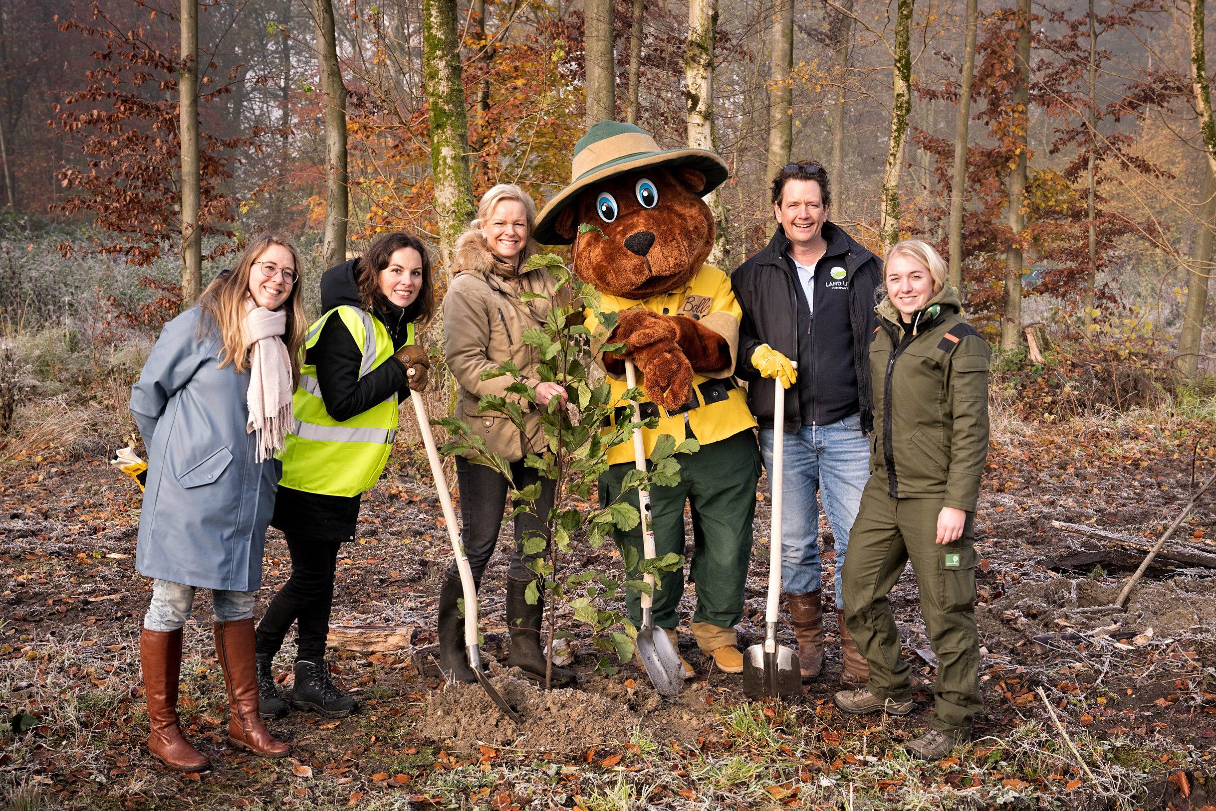 Landal GreenParks plant 3600 bomen om co2 te compenseren