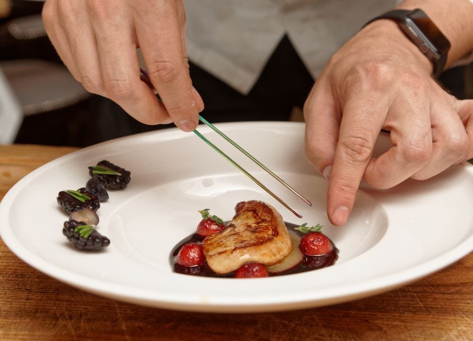 Belgische restaurants die foie gras serveren online belaagd