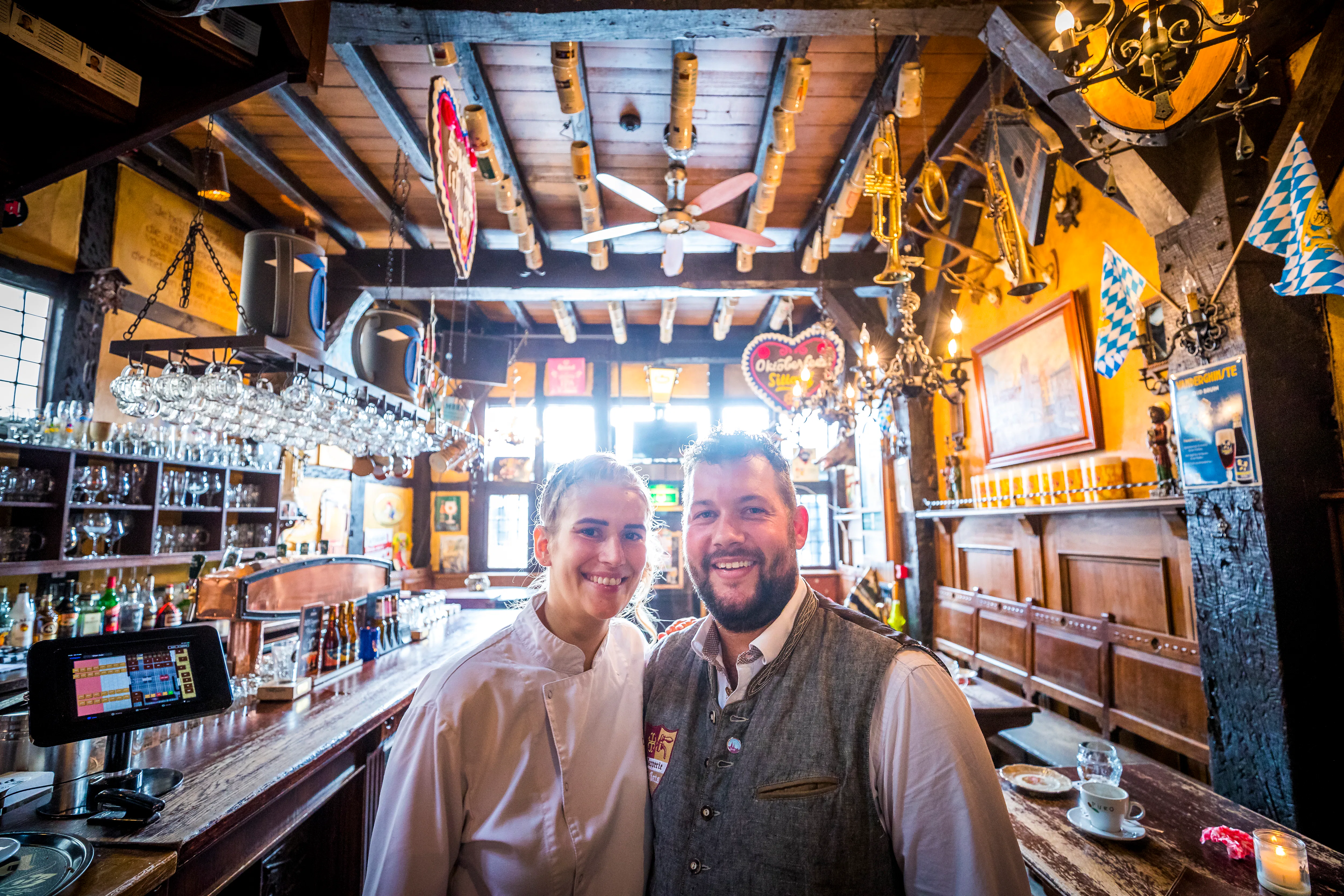 Sanne en Frank Braam. (c) Marcel van Hoorn