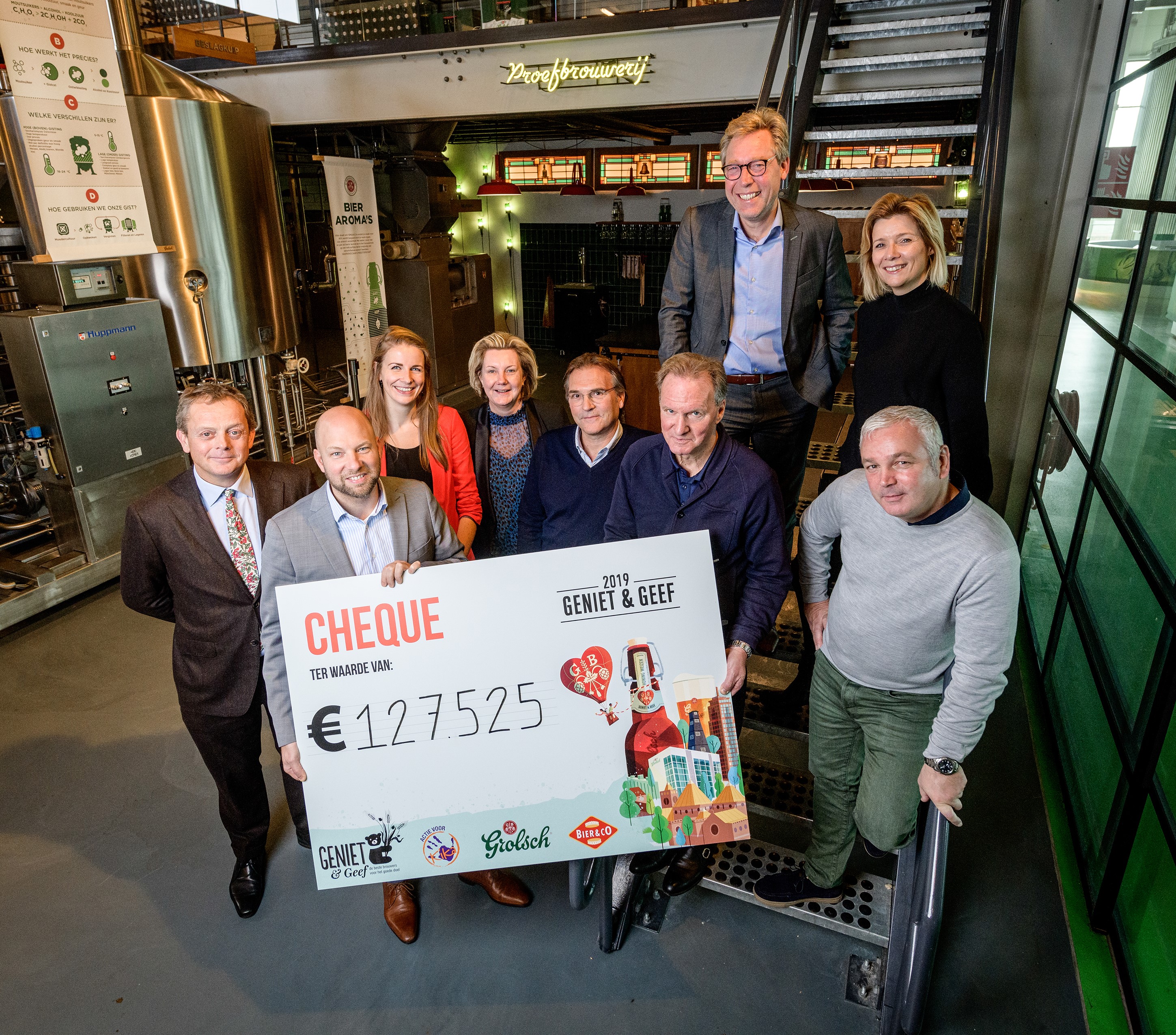 Recordopbrengst Geniet & Geef Bier: €127.525 voor KiKa