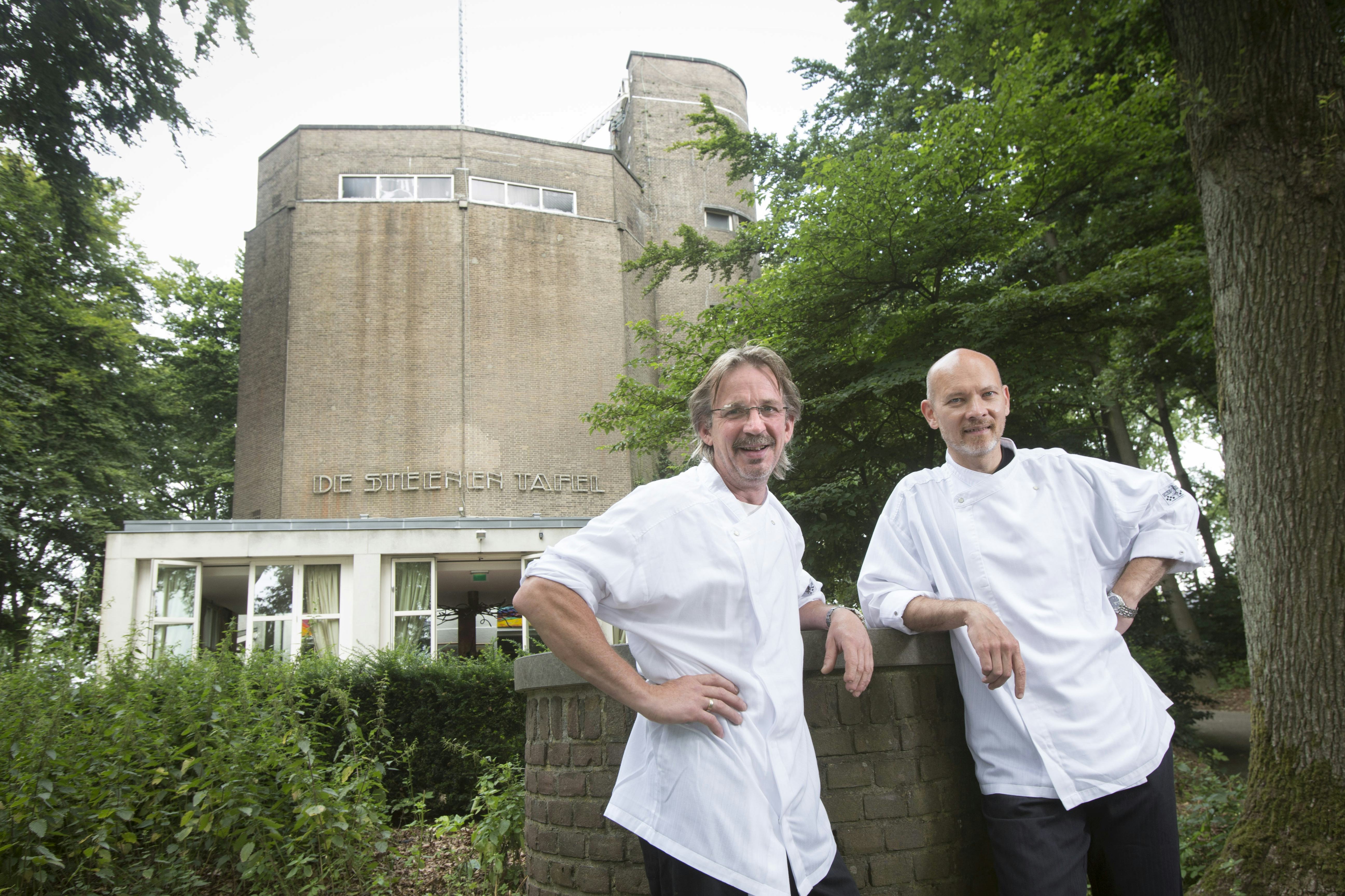 Janno Cornelissen en Theo Sigmond van De Steenen Tafel (archief Misset Horeca)