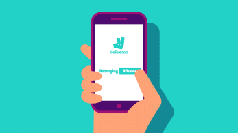 Deliveroo start met afhaaloptie voor klanten
