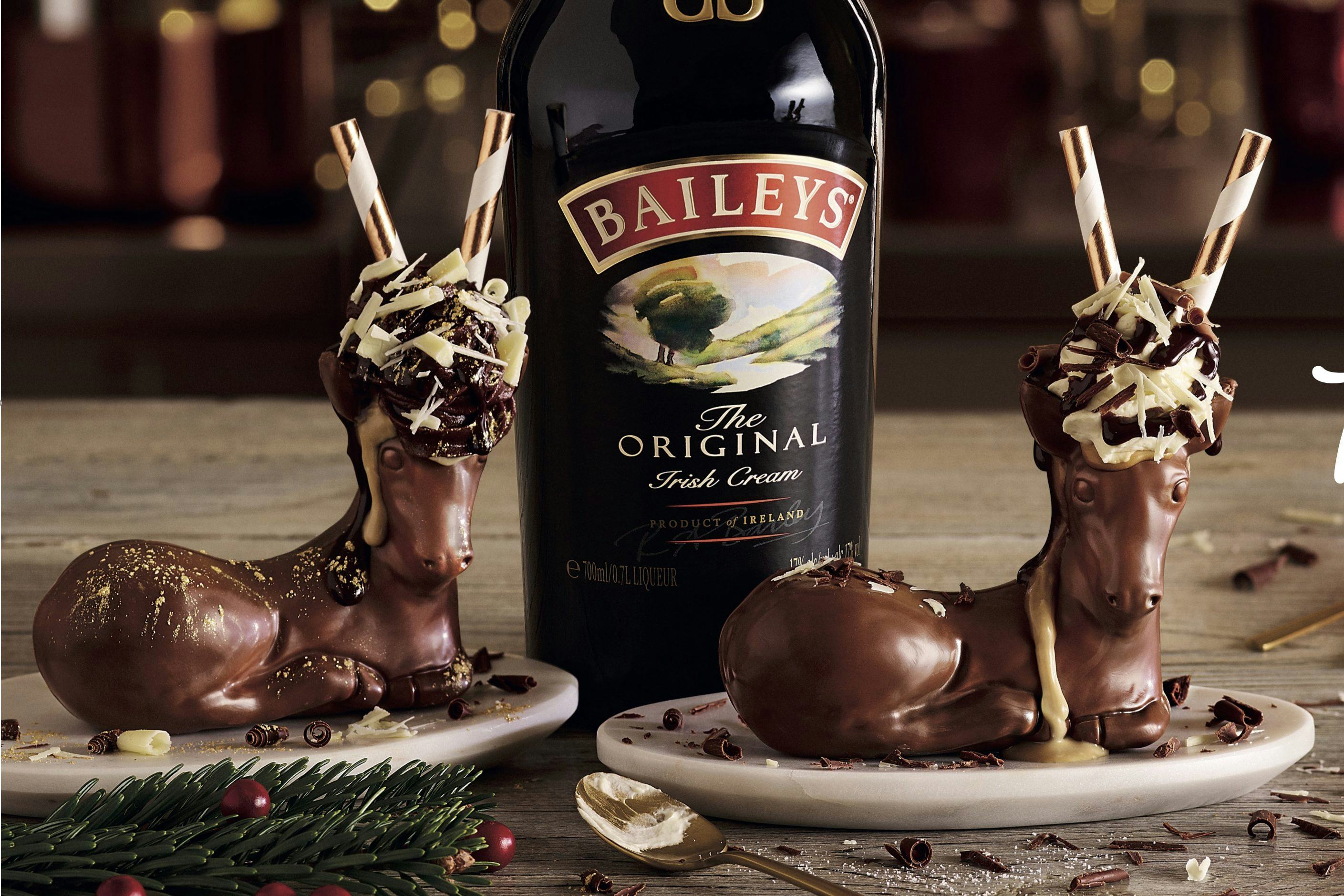 Kerstcocktail: Baileys Chocolate Reindeer