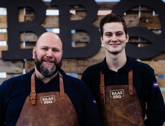 Jelle Hovens (links) en Roland Schneider. Foto: Lyan van Furth / @lvffood