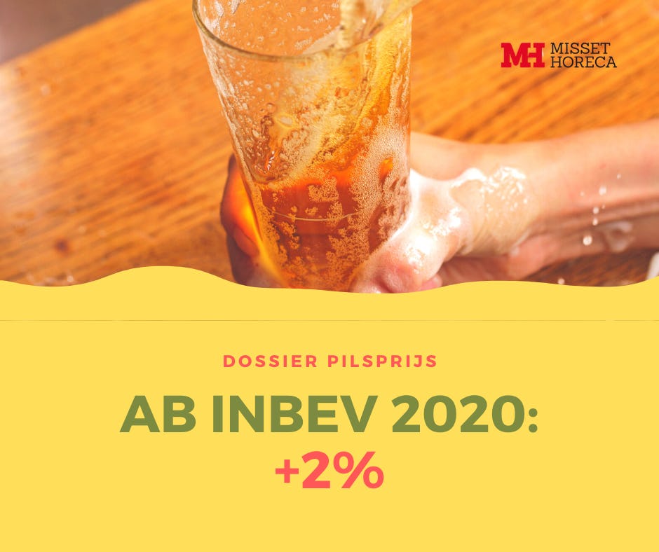 Pilsprijzen AB InBev 2020 bekend: literprijs Bud 2,3% omhoog